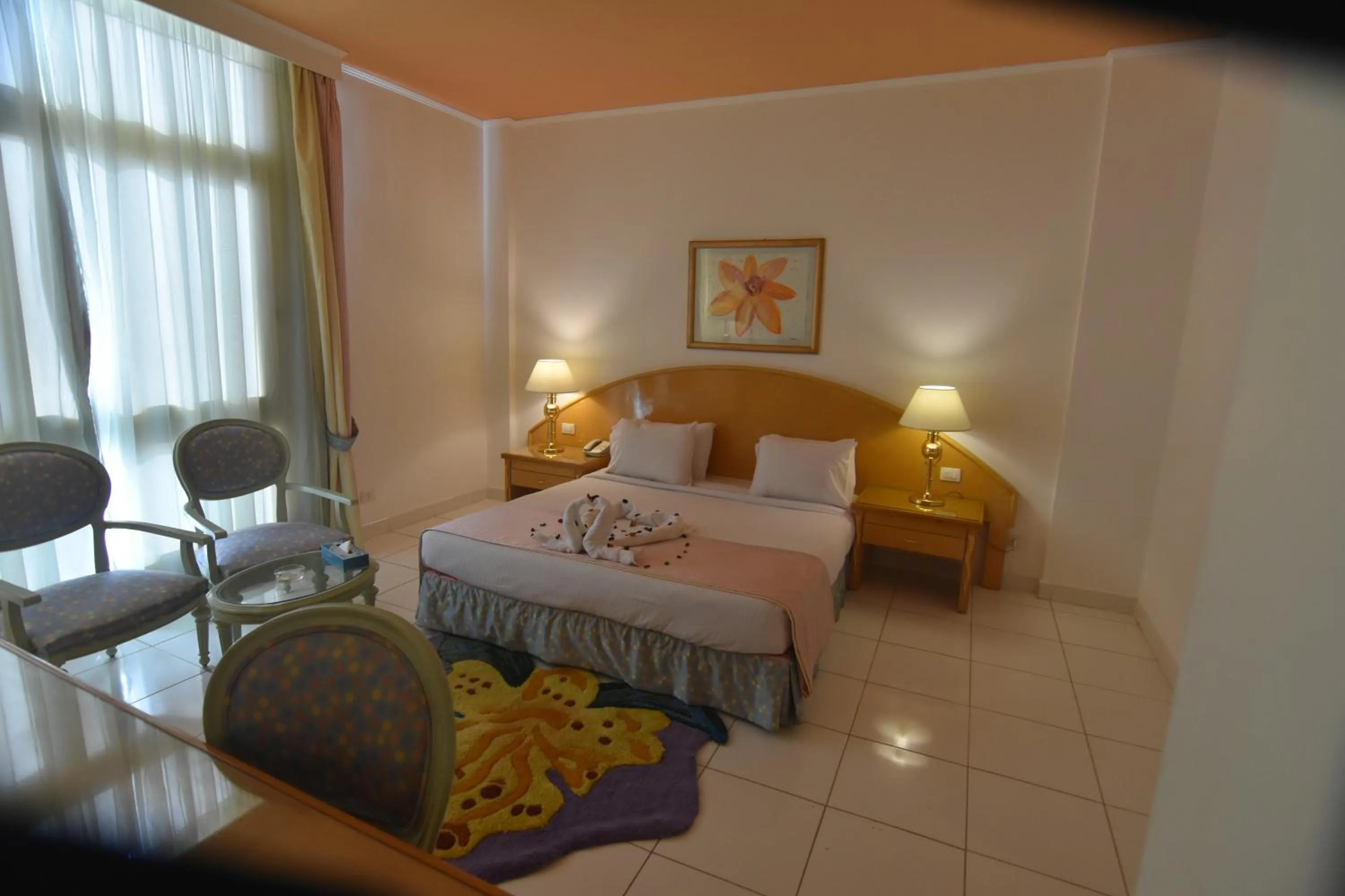 Bedroom, Bed in Amarina Sun Resort & Aqua Park Sharm El-Sheikh