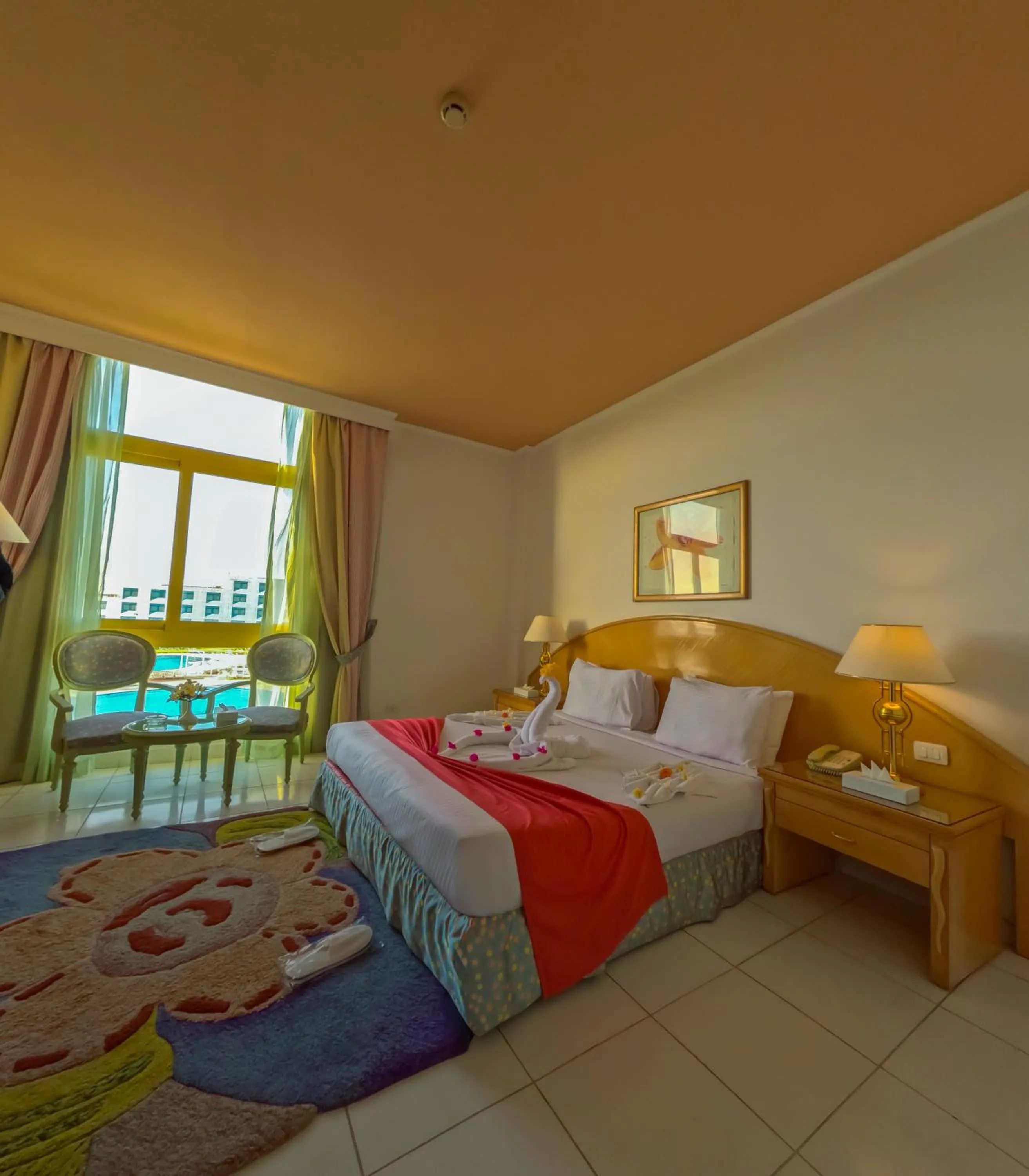 Bed in Amarina Sun Resort & Aqua Park Sharm El-Sheikh