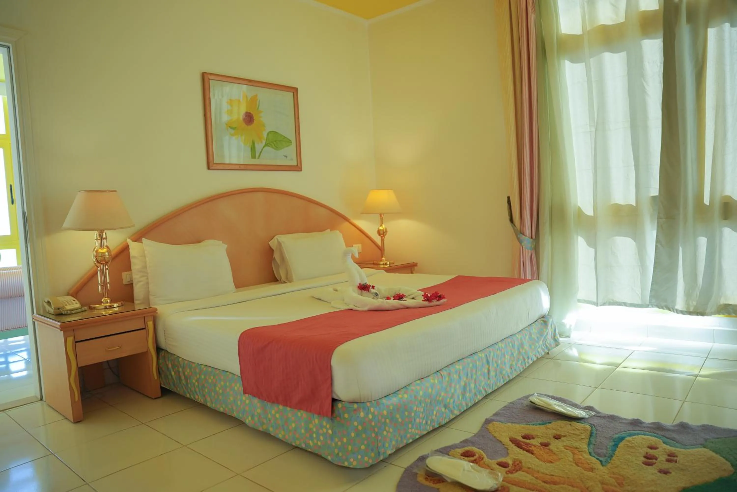 Bed in Amarina Sun Resort & Aqua Park Sharm El-Sheikh