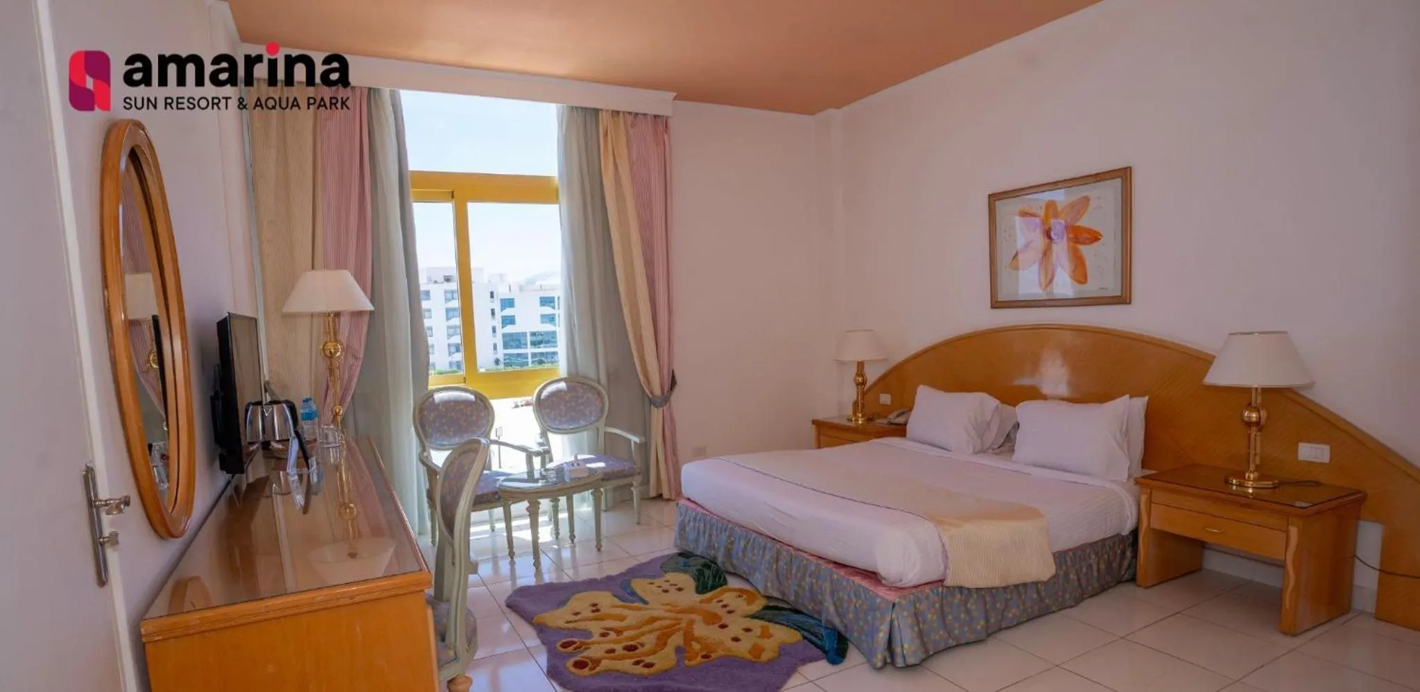 Bedroom, Bed in Amarina Sun Resort & Aqua Park Sharm El-Sheikh