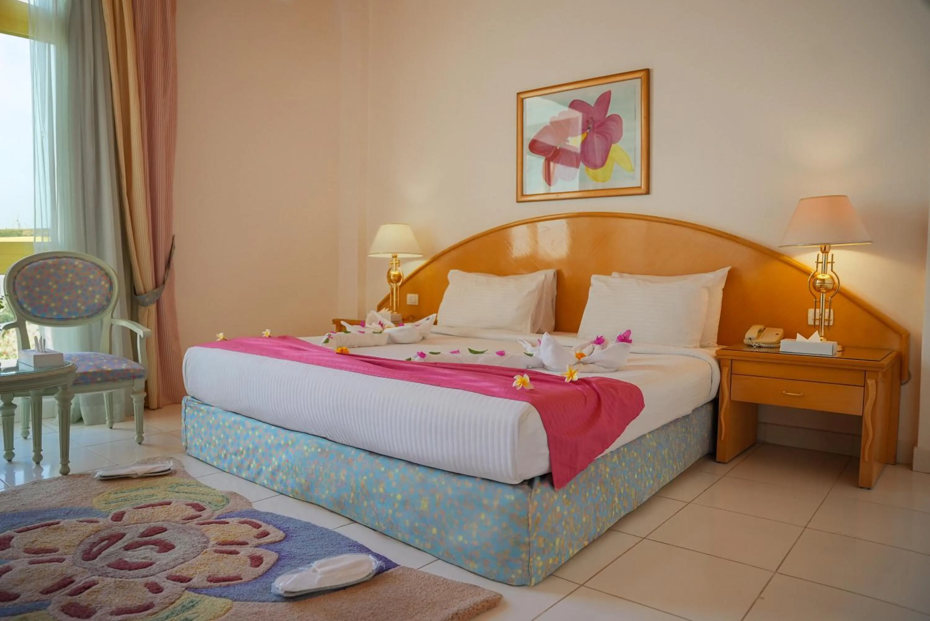 Bed in Amarina Sun Resort & Aqua Park Sharm El-Sheikh