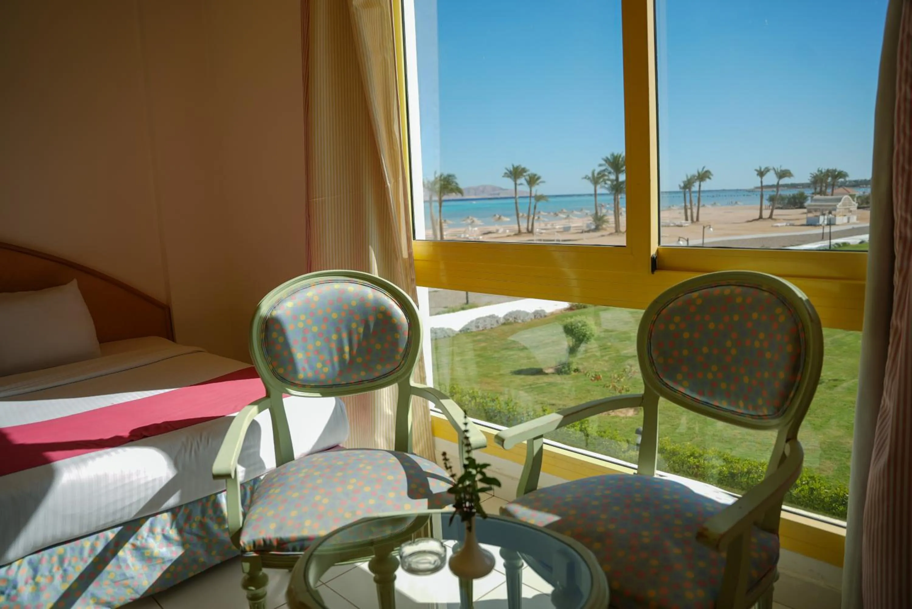 Seating area in Amarina Sun Resort & Aqua Park Sharm El-Sheikh