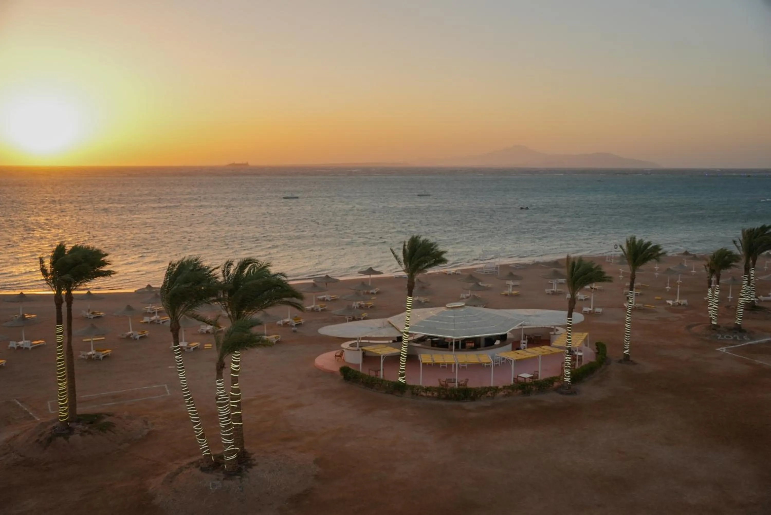 Beach in Amarina Sun Resort & Aqua Park Sharm El-Sheikh