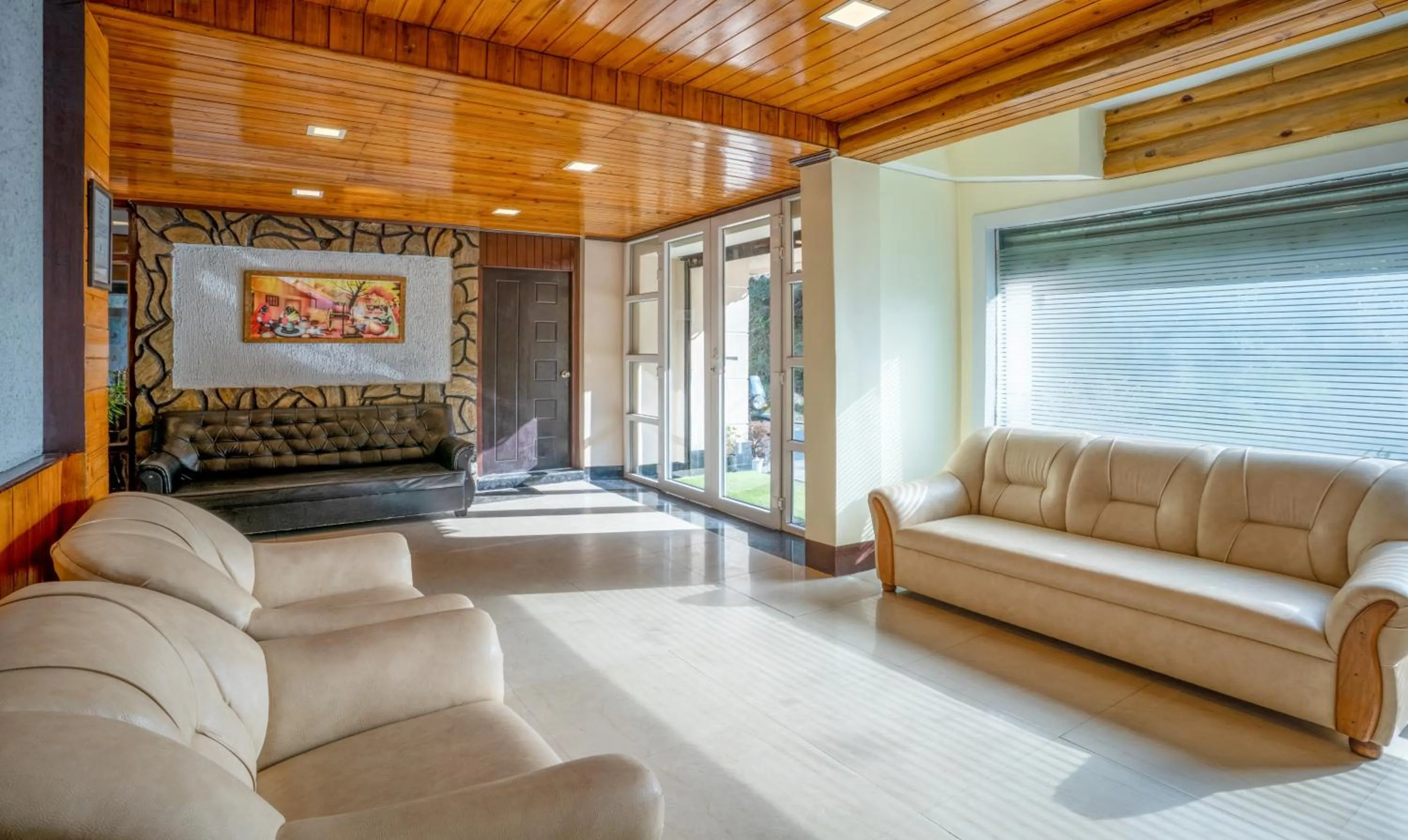 Seating area in Treebo Eeshan Rodhi Resort, Darjeeling