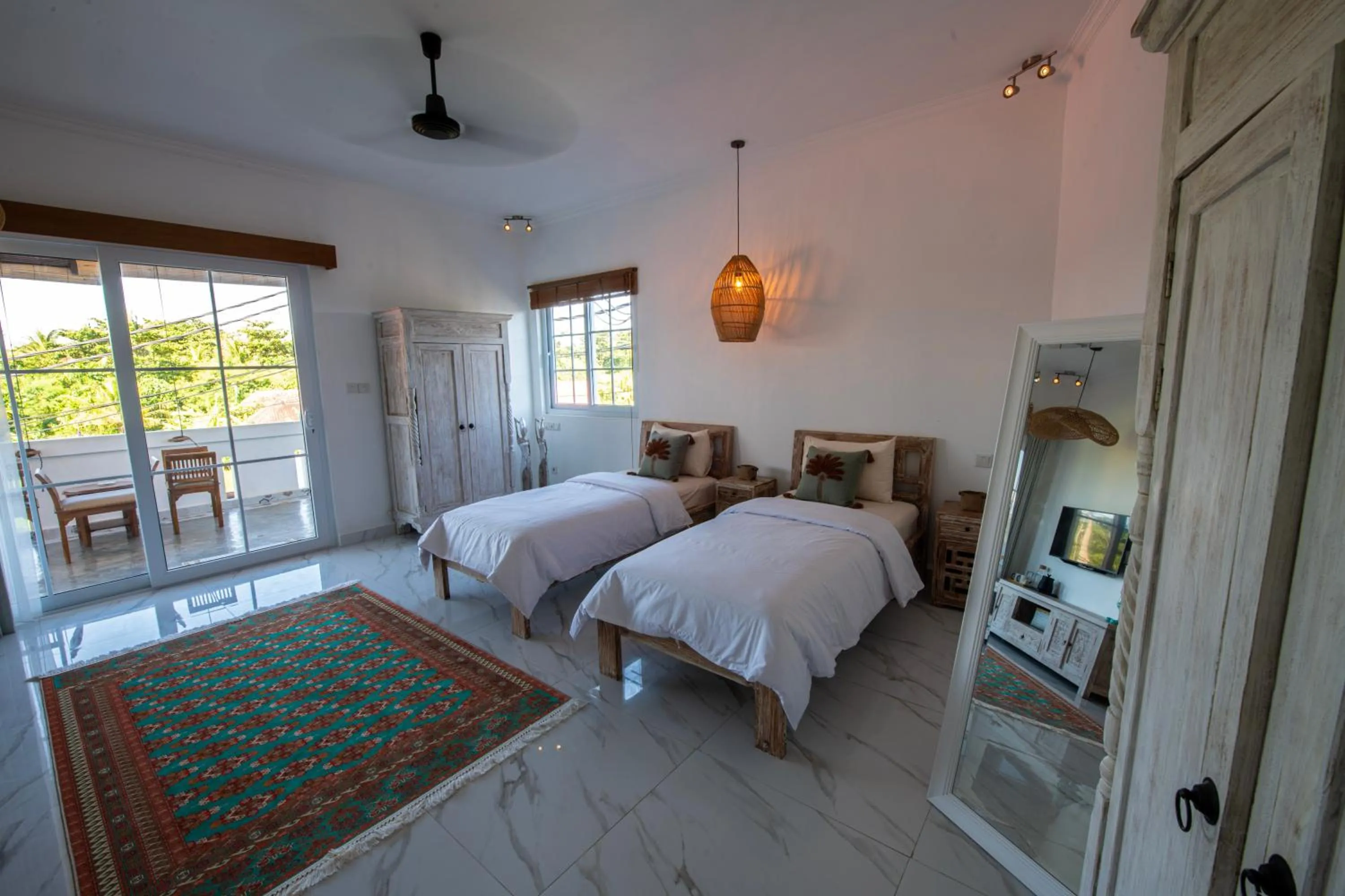 Bed in Keramas Moonlight Villa