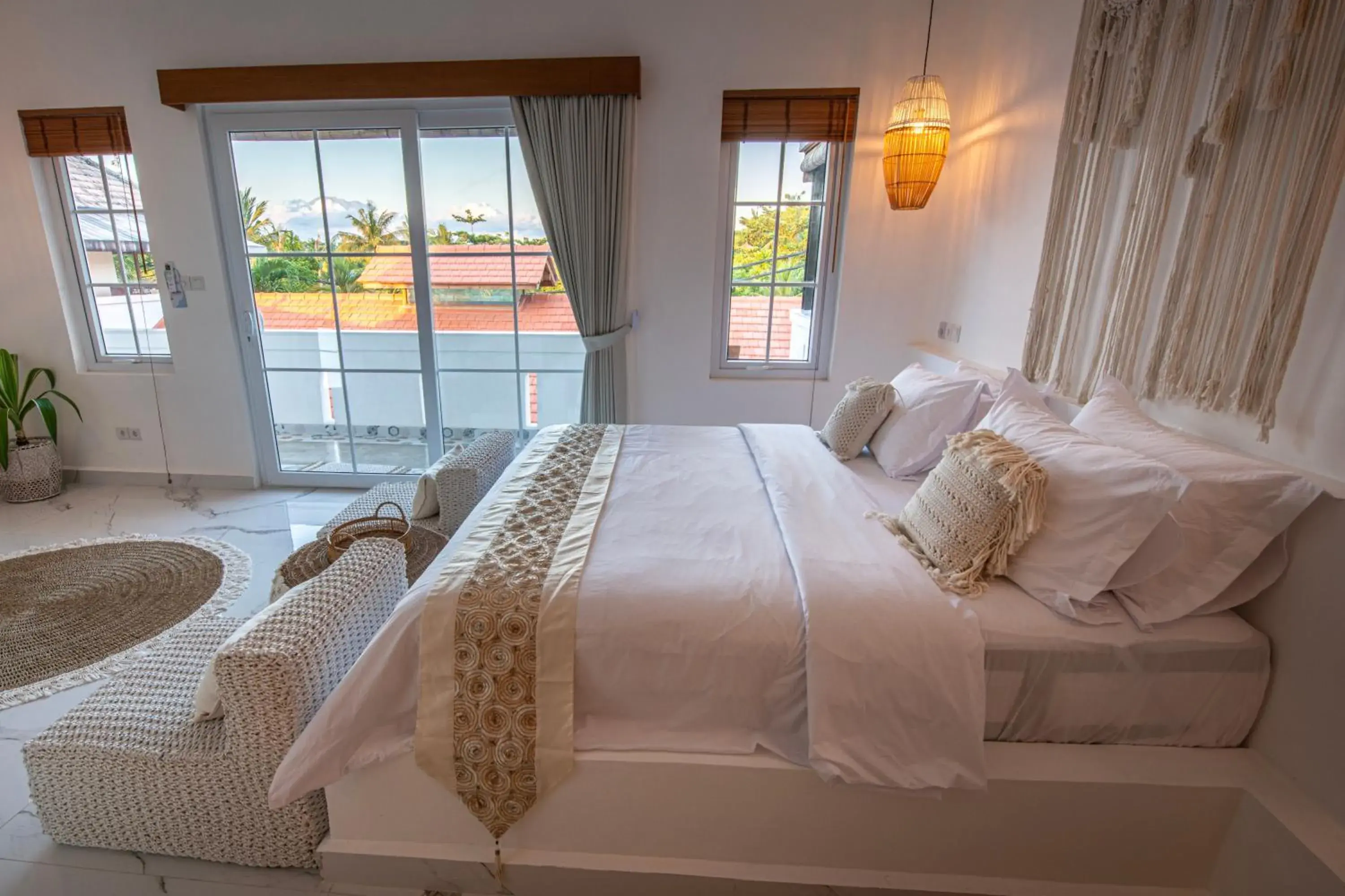 Double Room with Balcony in Keramas Moonlight Villa Double Room with Balcony in Keramas Moonlight Villa