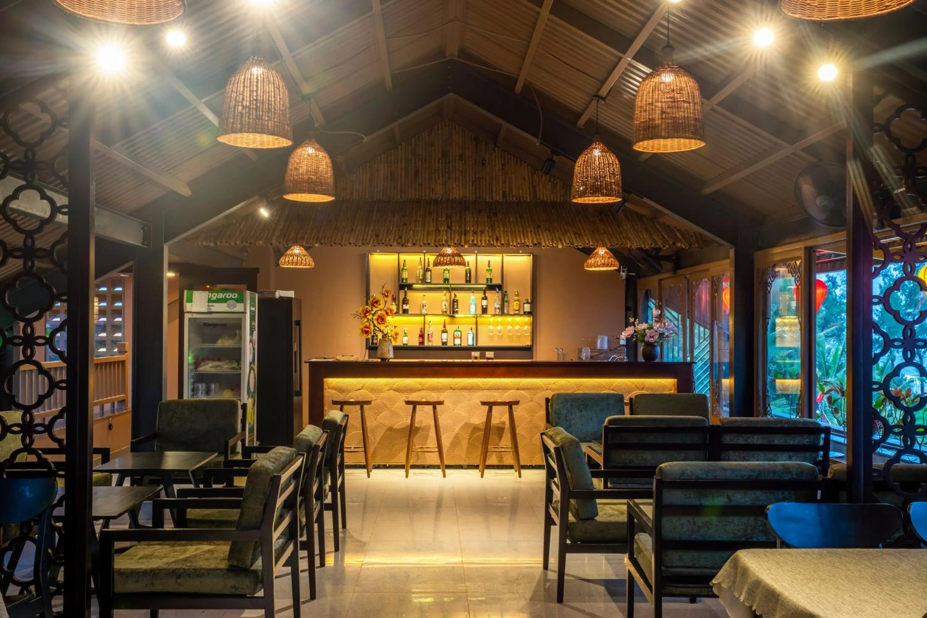 Lounge or bar in The Linh Seaside Villa Hoi An
