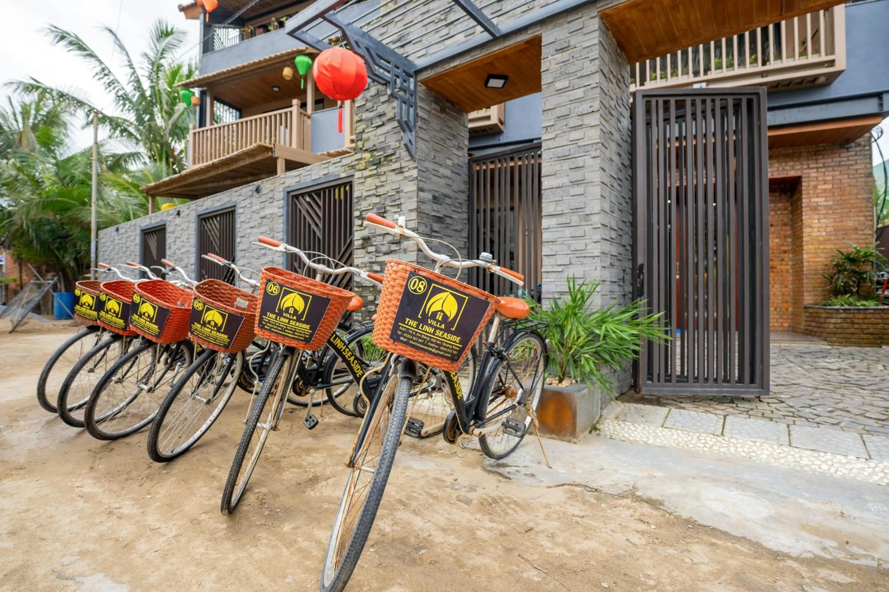 Cycling in The Linh Seaside Villa Hoi An
