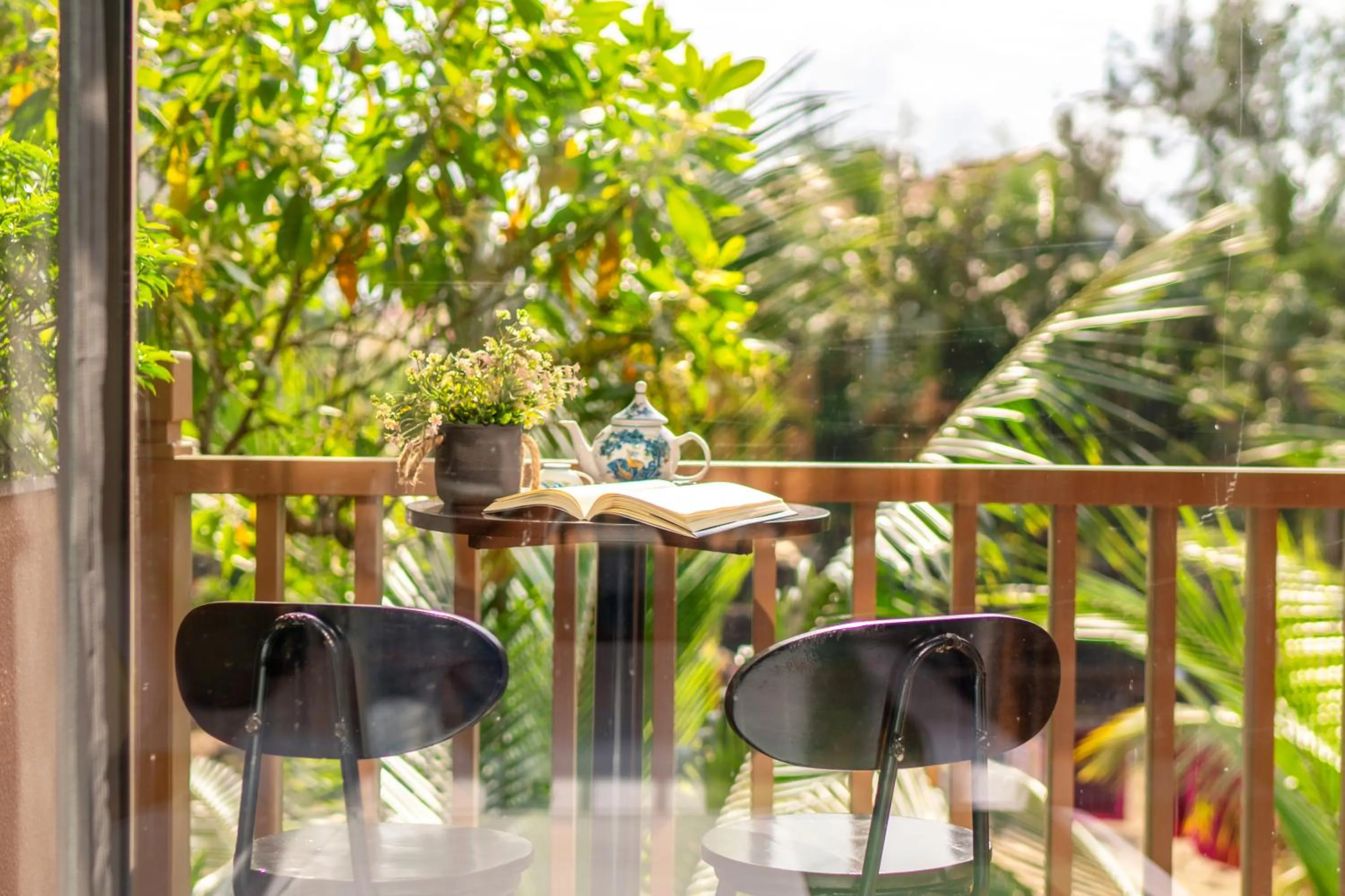 Balcony/Terrace in The Linh Seaside Villa Hoi An