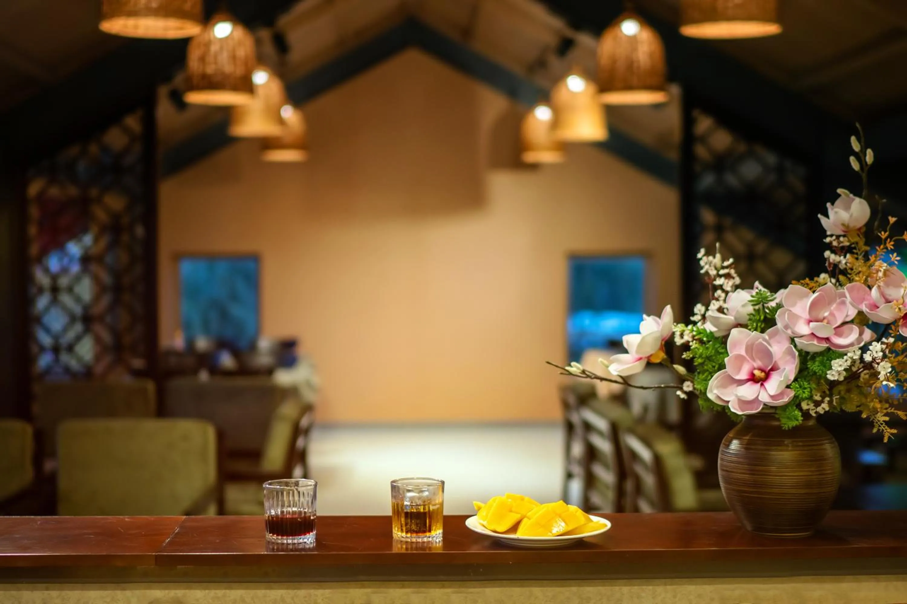 Decorative detail in The Linh Seaside Villa Hoi An