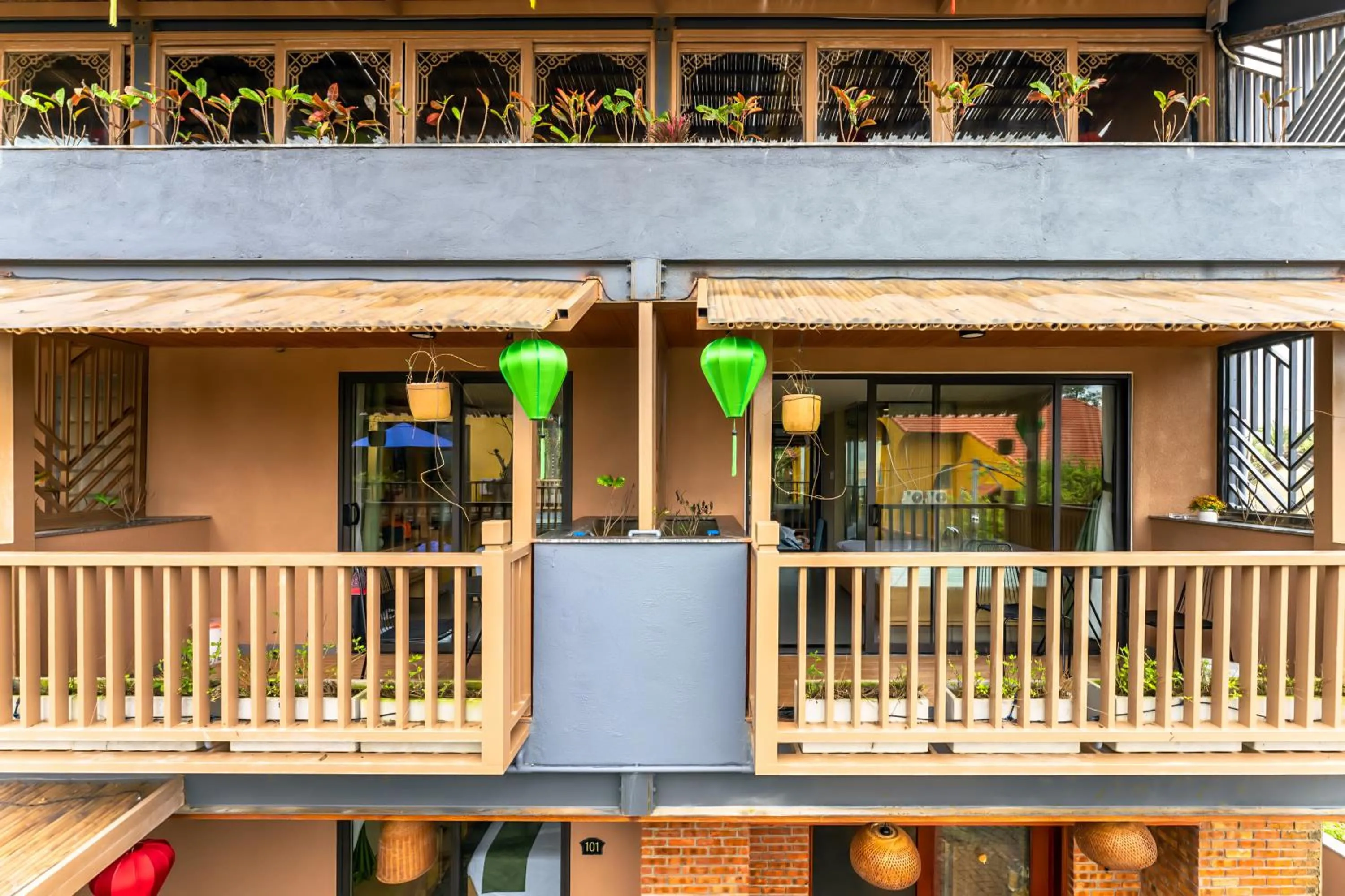 View (from property/room) in The Linh Seaside Villa Hoi An
