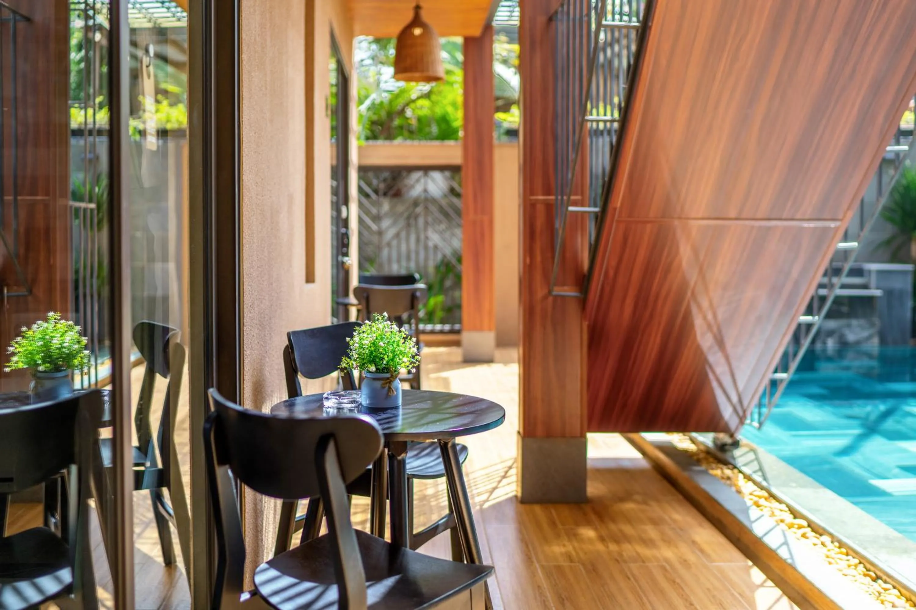 Balcony/Terrace in The Linh Seaside Villa Hoi An