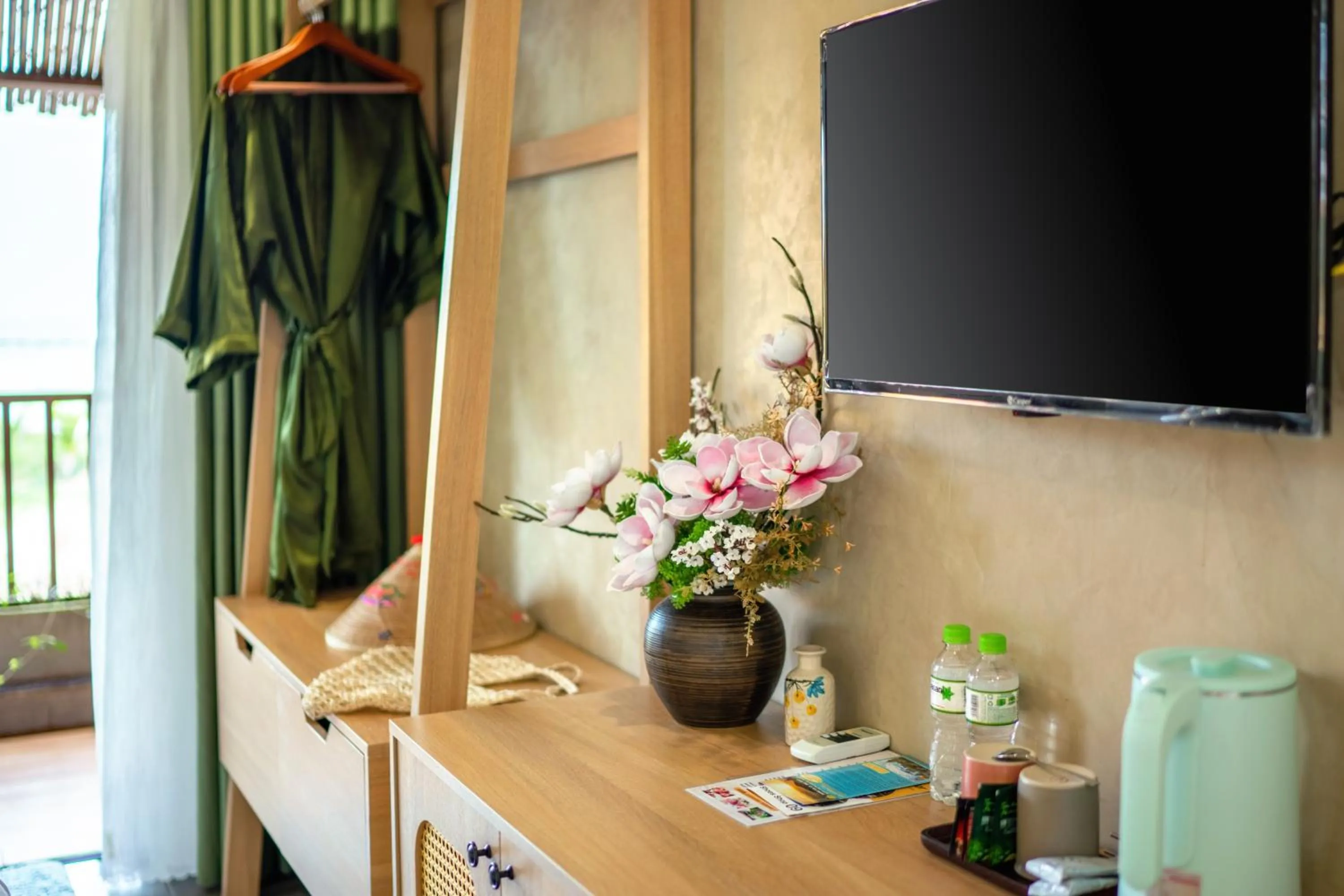 Decorative detail in The Linh Seaside Villa Hoi An