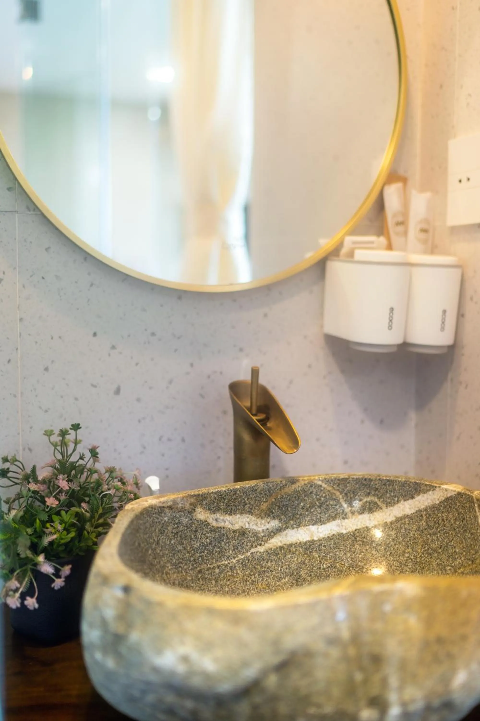 Bathroom in The Linh Seaside Villa Hoi An