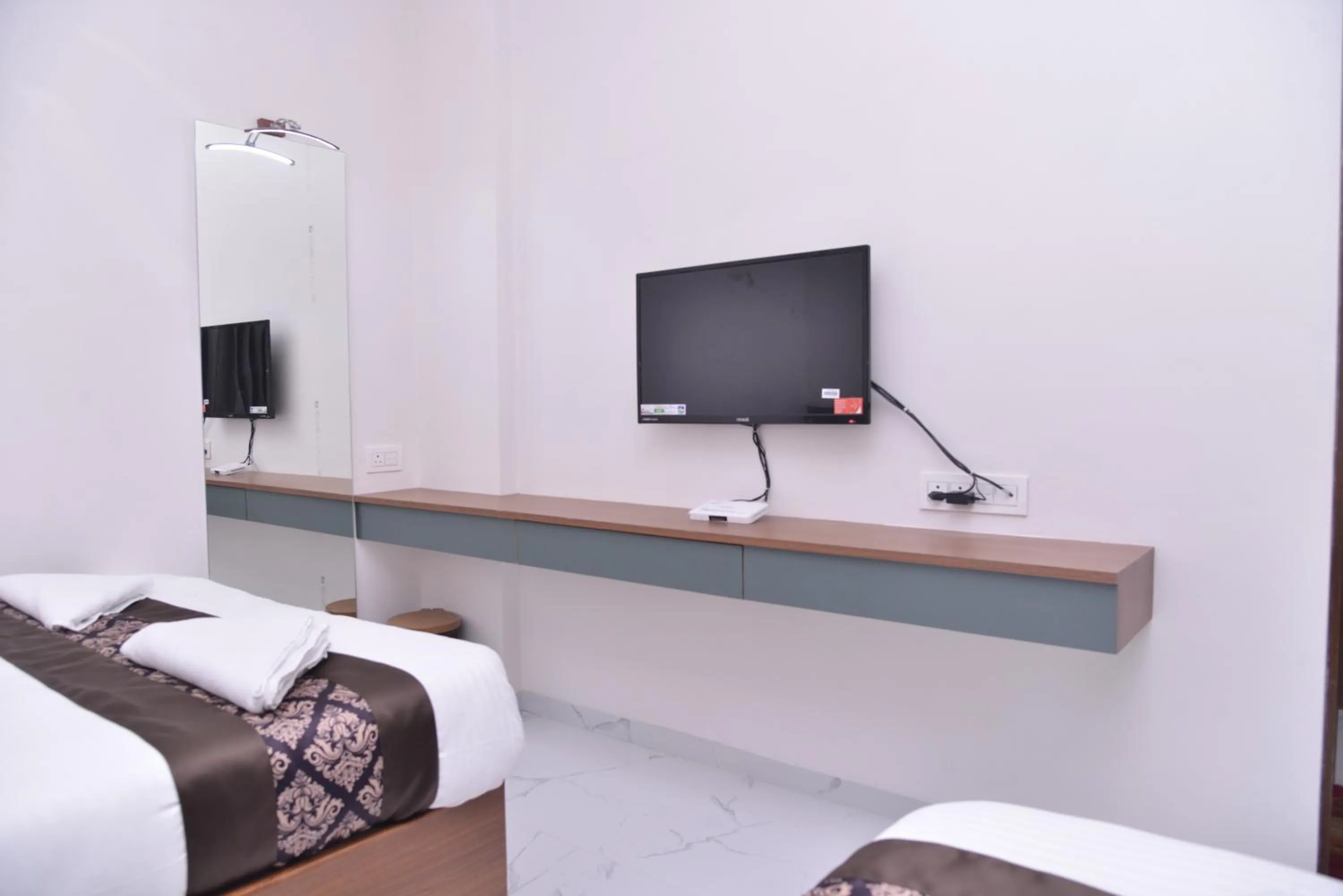 TV and multimedia, Bed in Hotel D Square