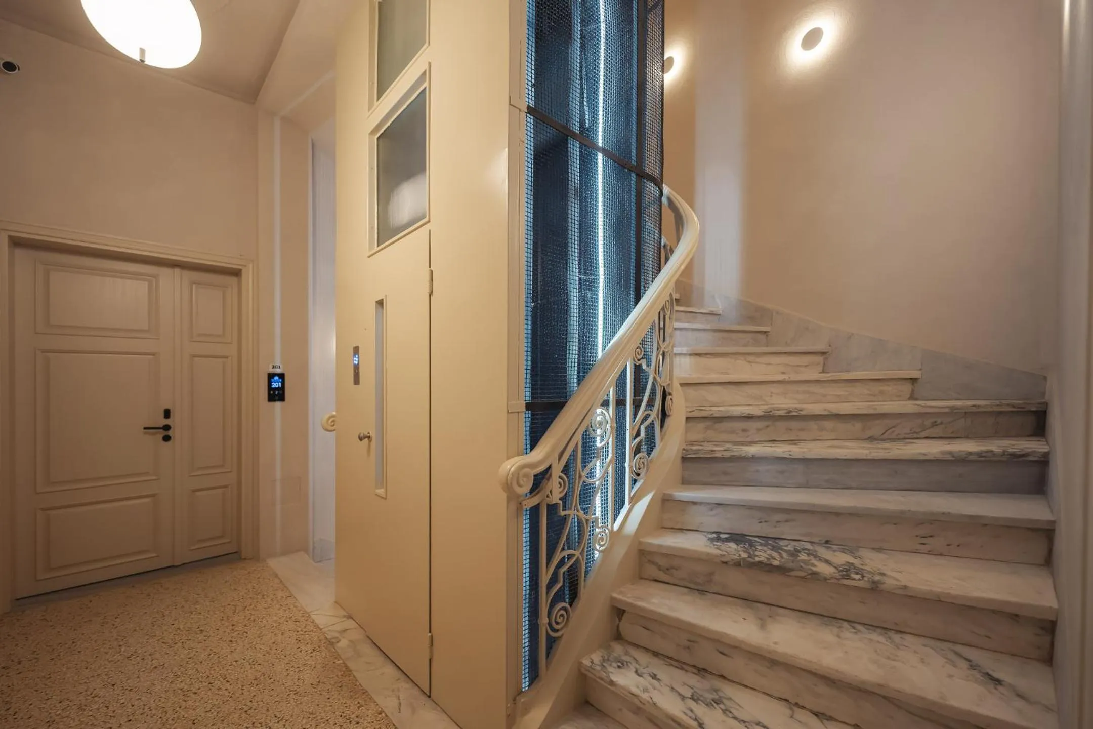 elevator in Zenith Premium Suites