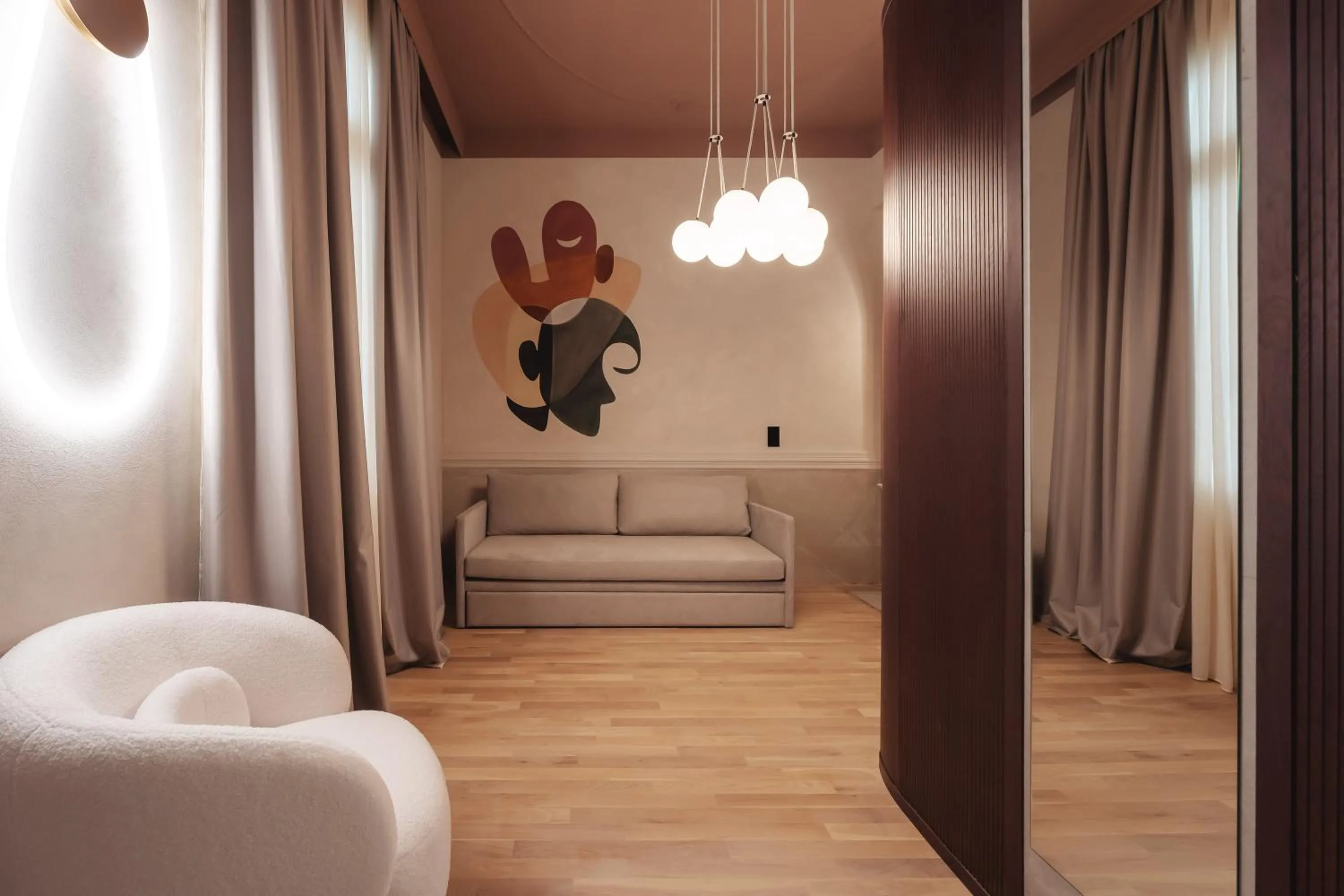 Living room in Zenith Premium Suites