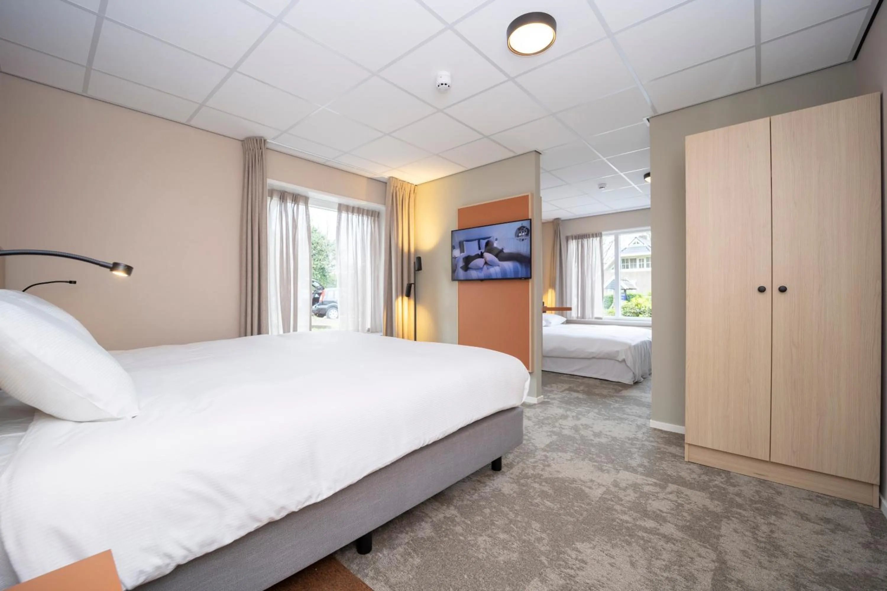 Photo of the whole room, Bed in Fletcher Hotel-Restaurant de Borken