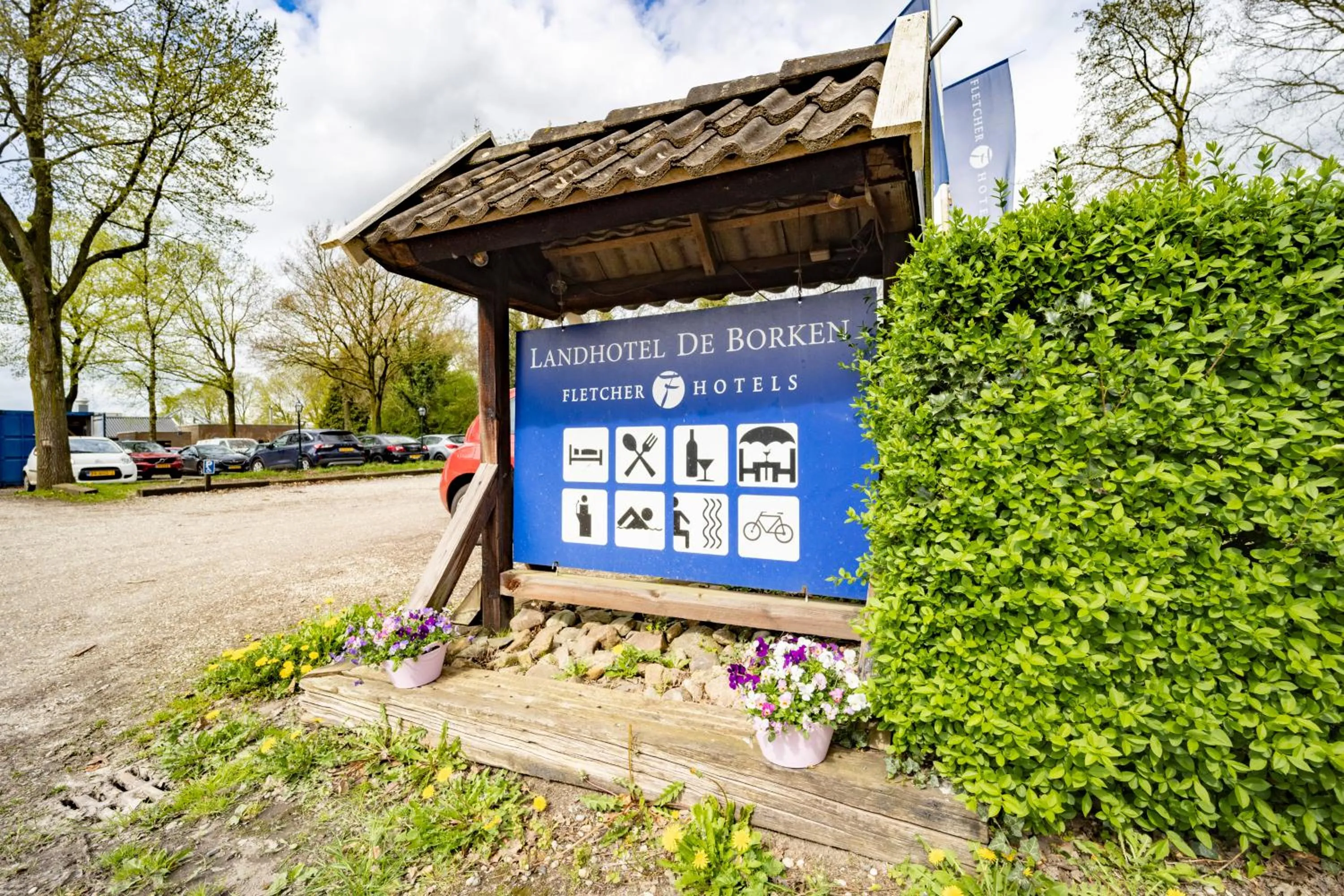 Logo/Certificate/Sign in Fletcher Hotel-Restaurant de Borken