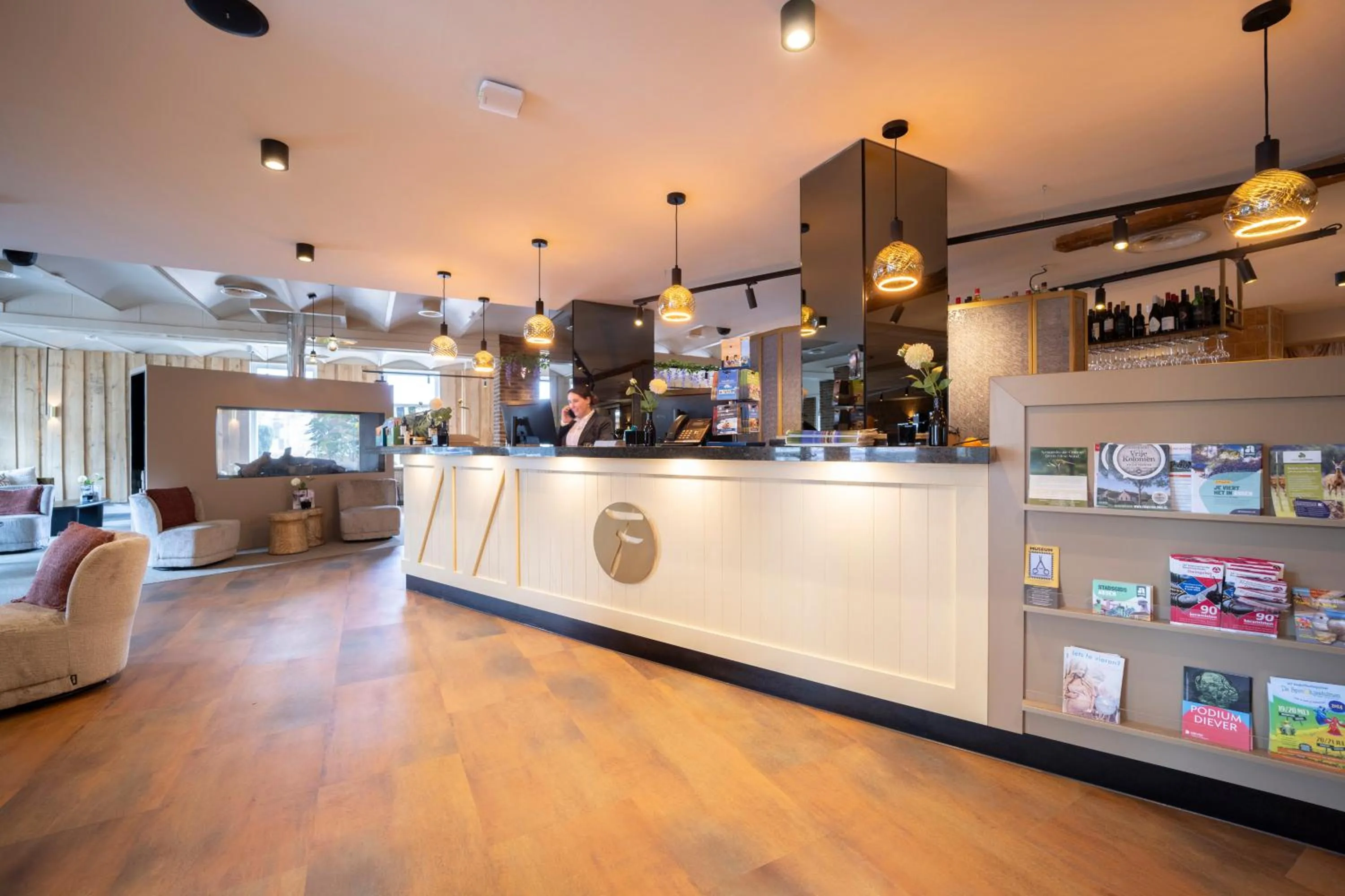 Lobby or reception in Fletcher Hotel-Restaurant de Borken