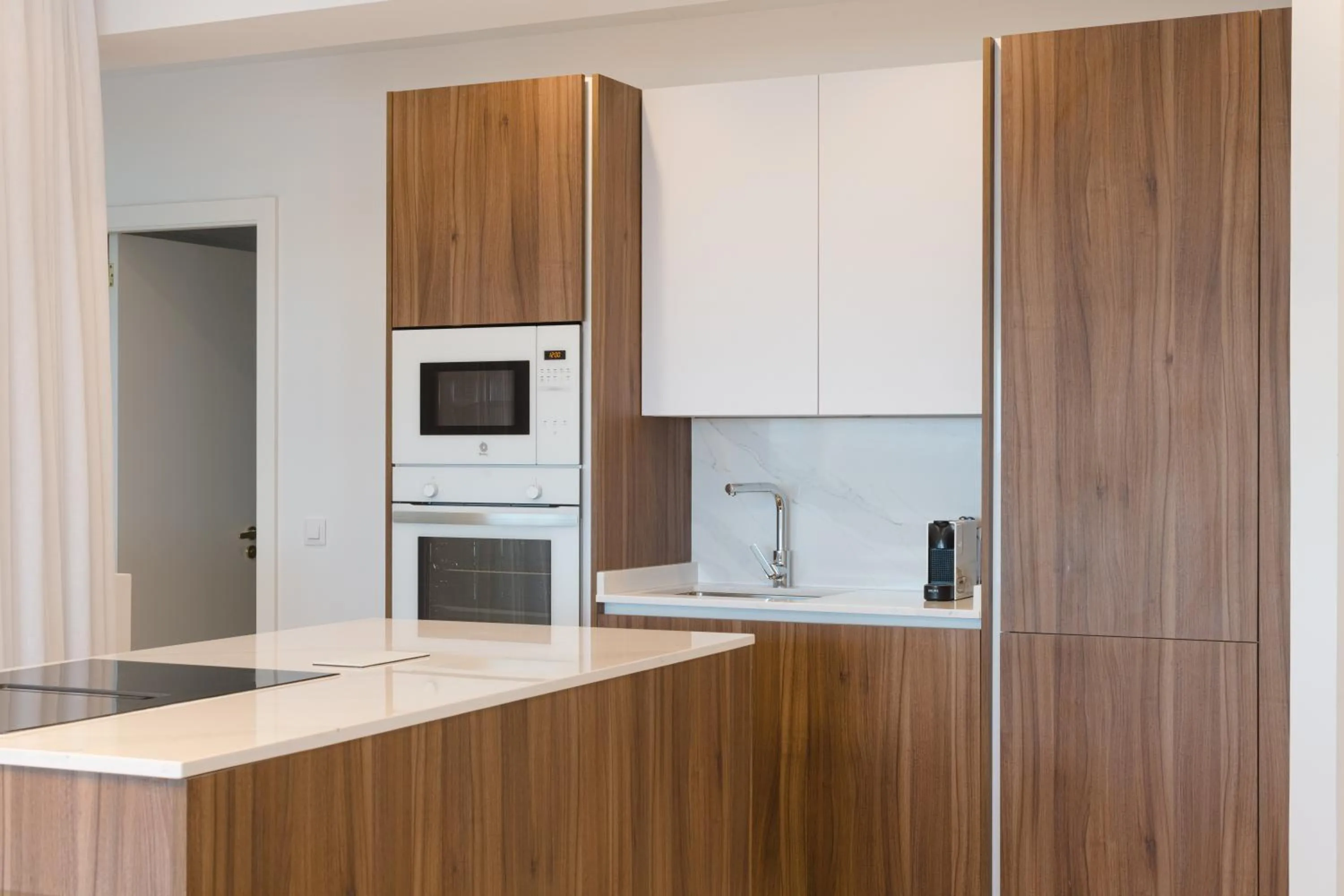 Kitchen or kitchenette in Blue Marina Suites - Boutique Apartments