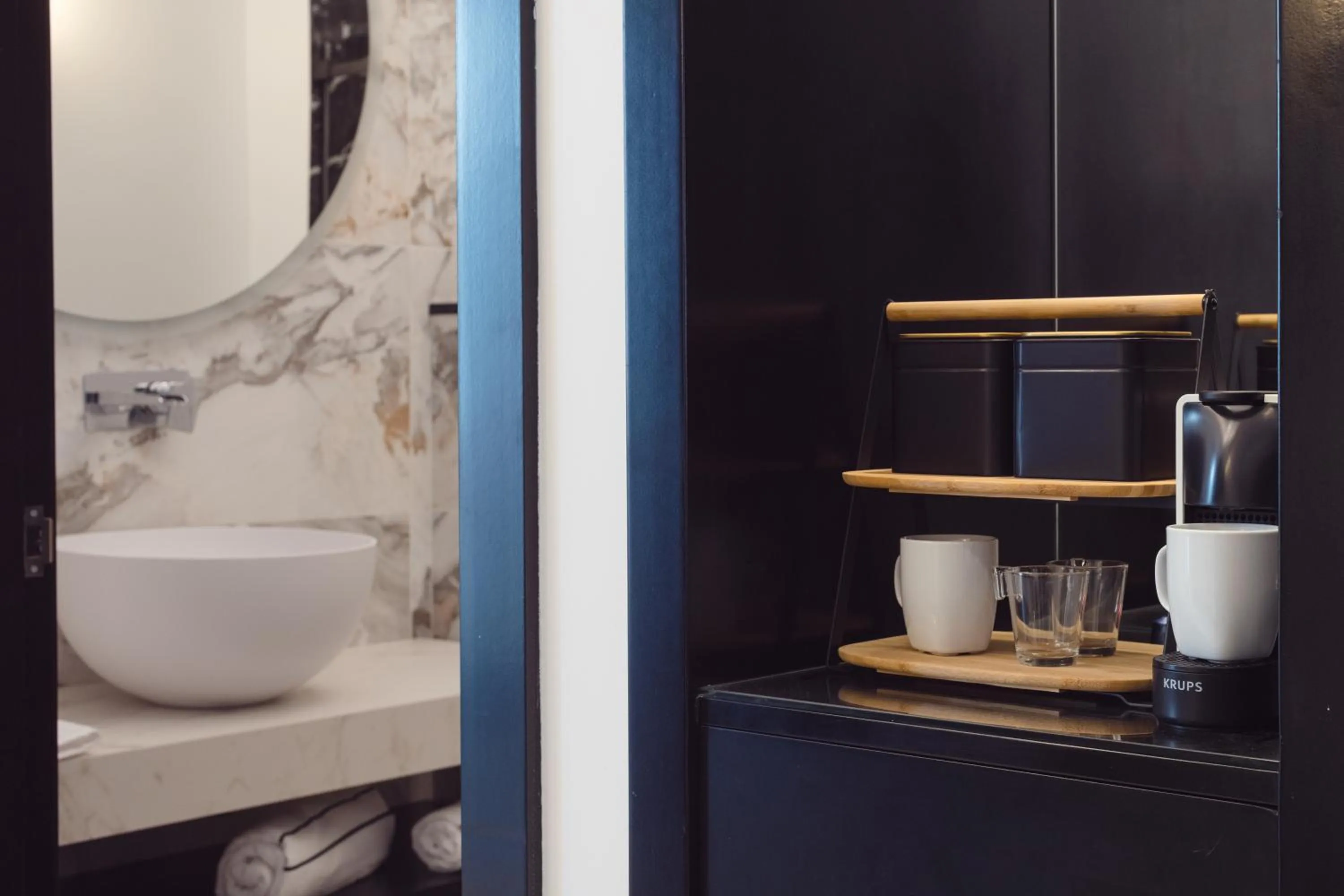 Coffee/tea facilities in Blue Marina Suites - Boutique Apartments