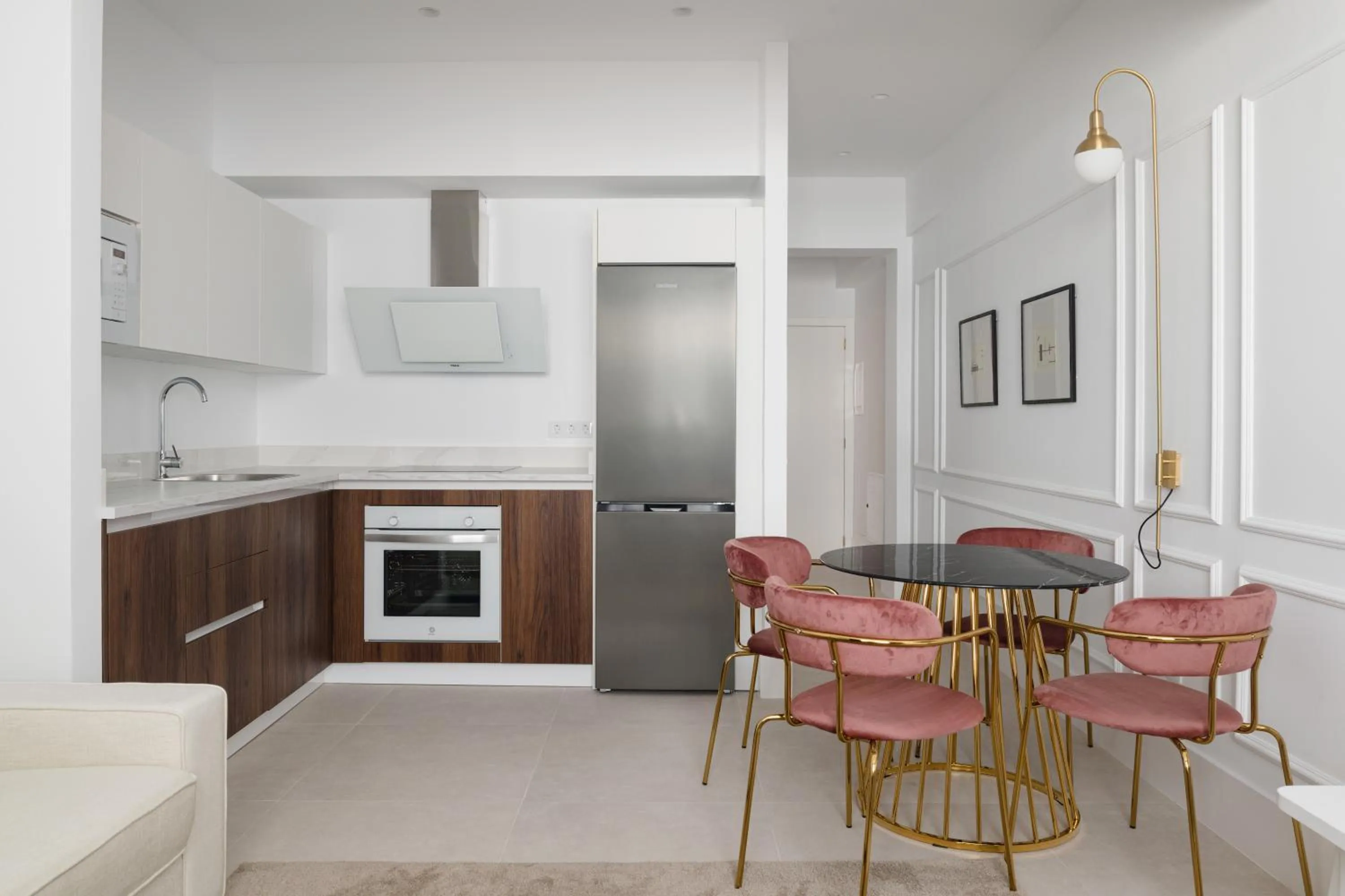 Kitchen or kitchenette in Blue Marina Suites - Boutique Apartments