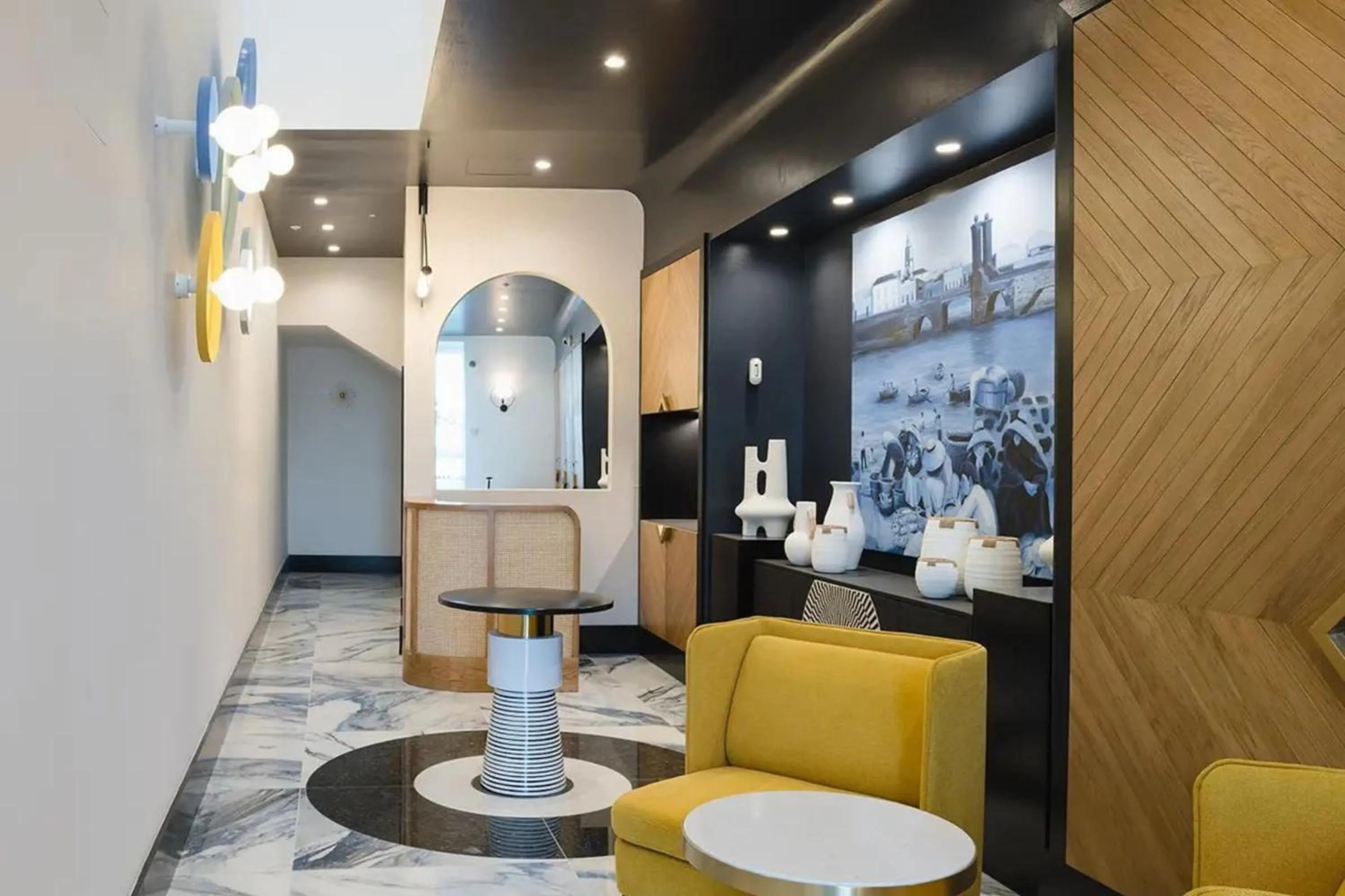 Lobby or reception in Blue Marina Suites - Boutique Apartments