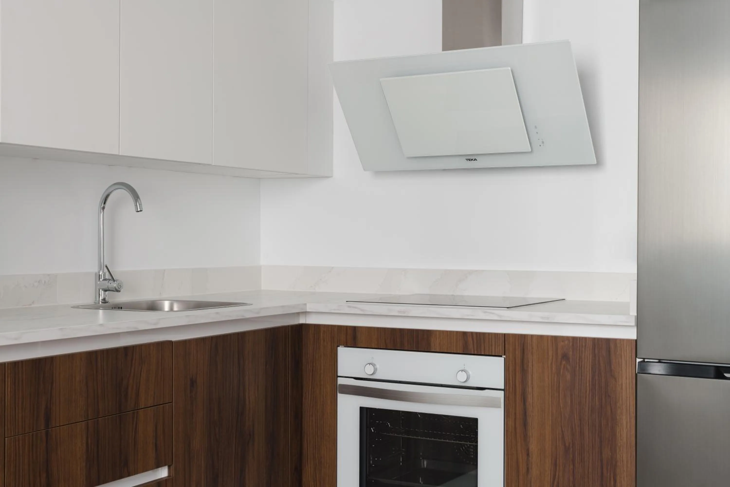 Kitchen or kitchenette in Blue Marina Suites - Boutique Apartments