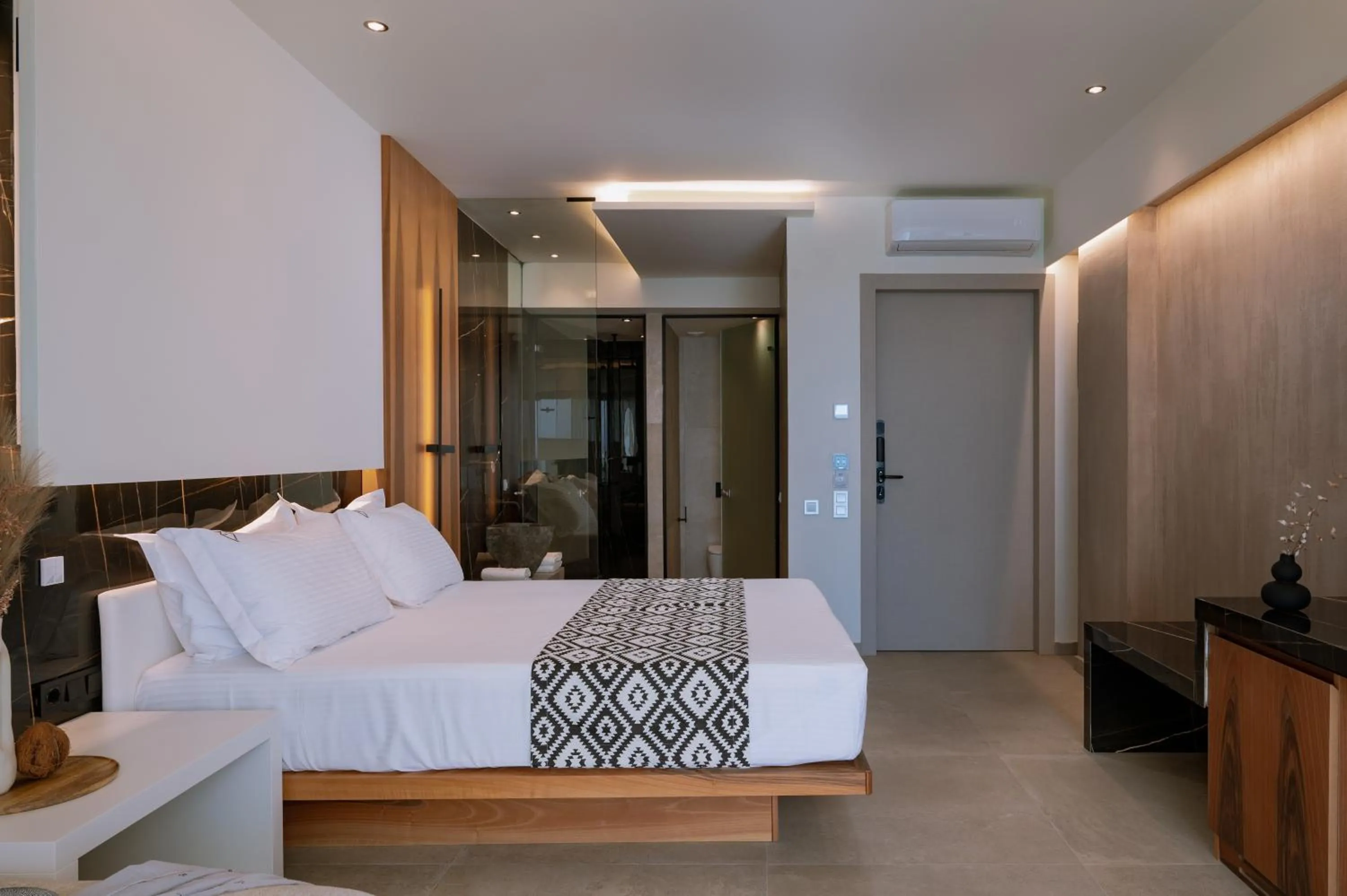 Bed in ZEST THASSOS LUXURY RETREAT