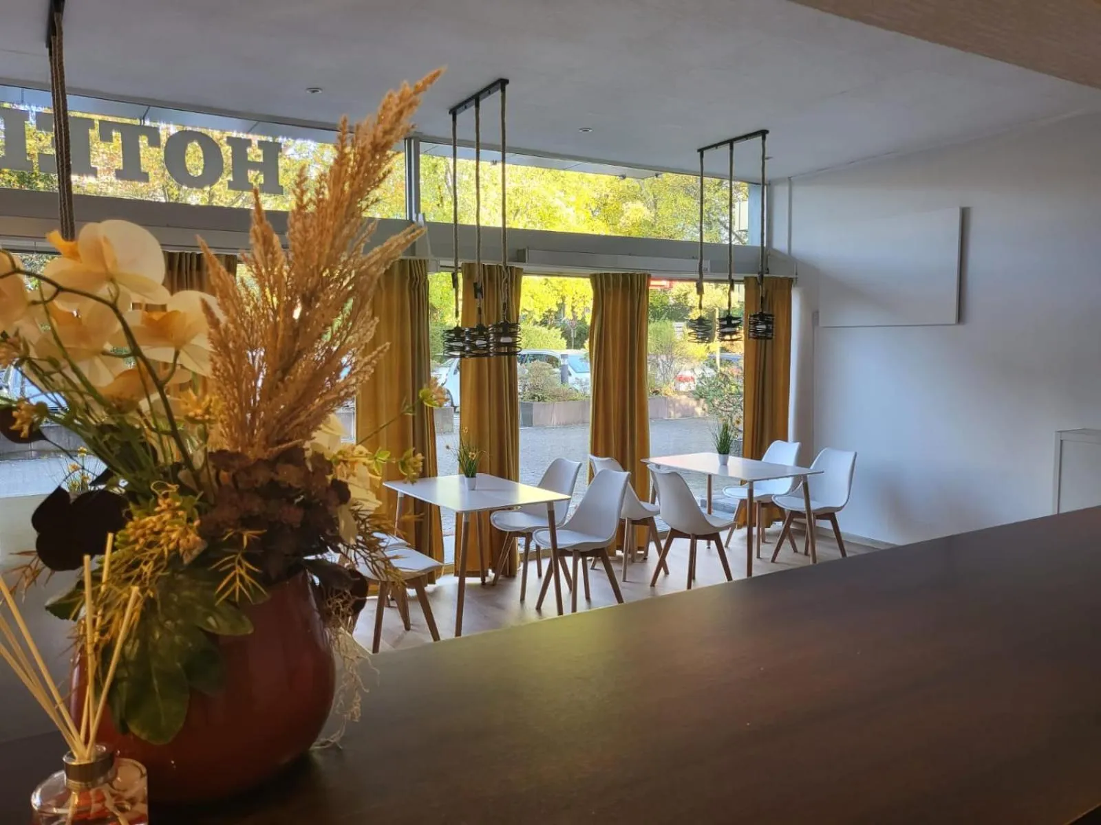 Lobby or reception in Hotel Mettmann