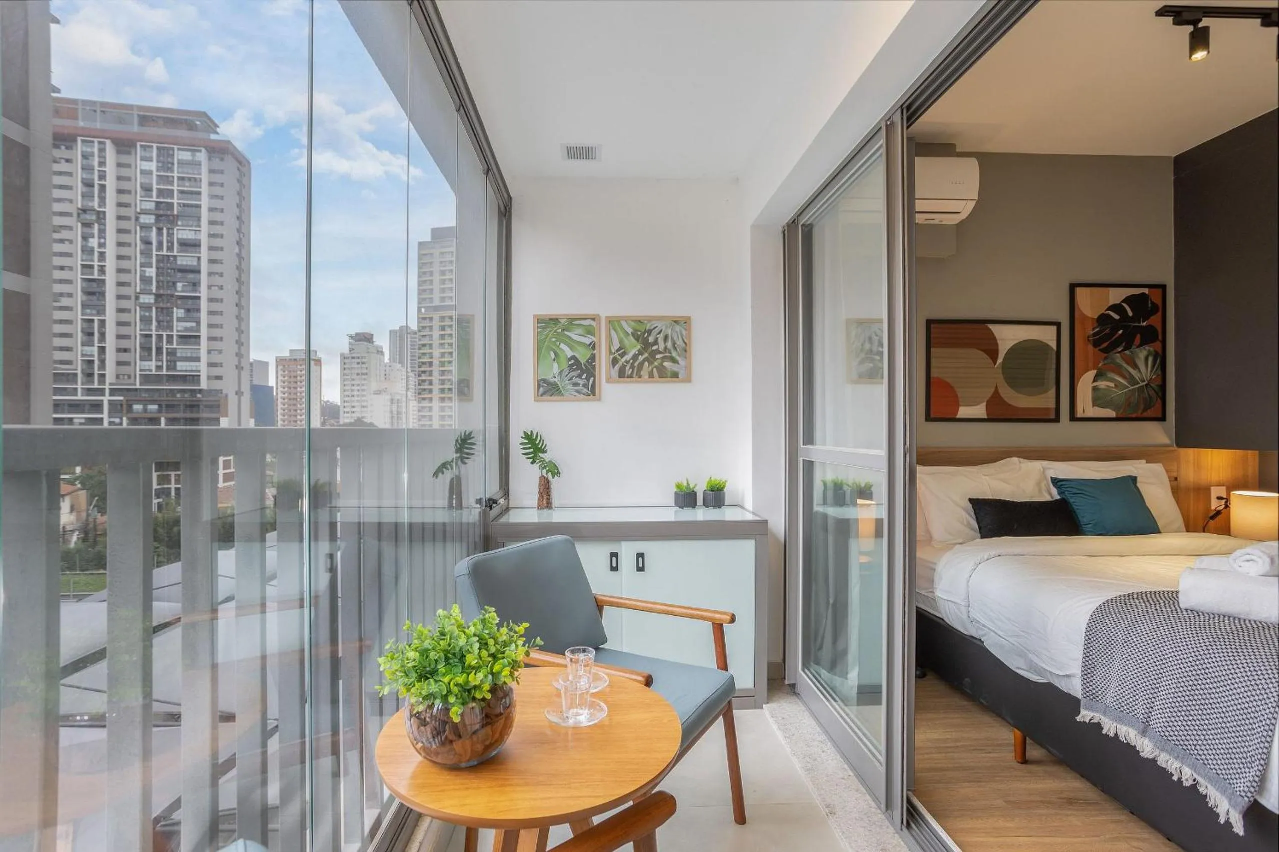 Bedroom, Bed in Atmosfera Brooklin