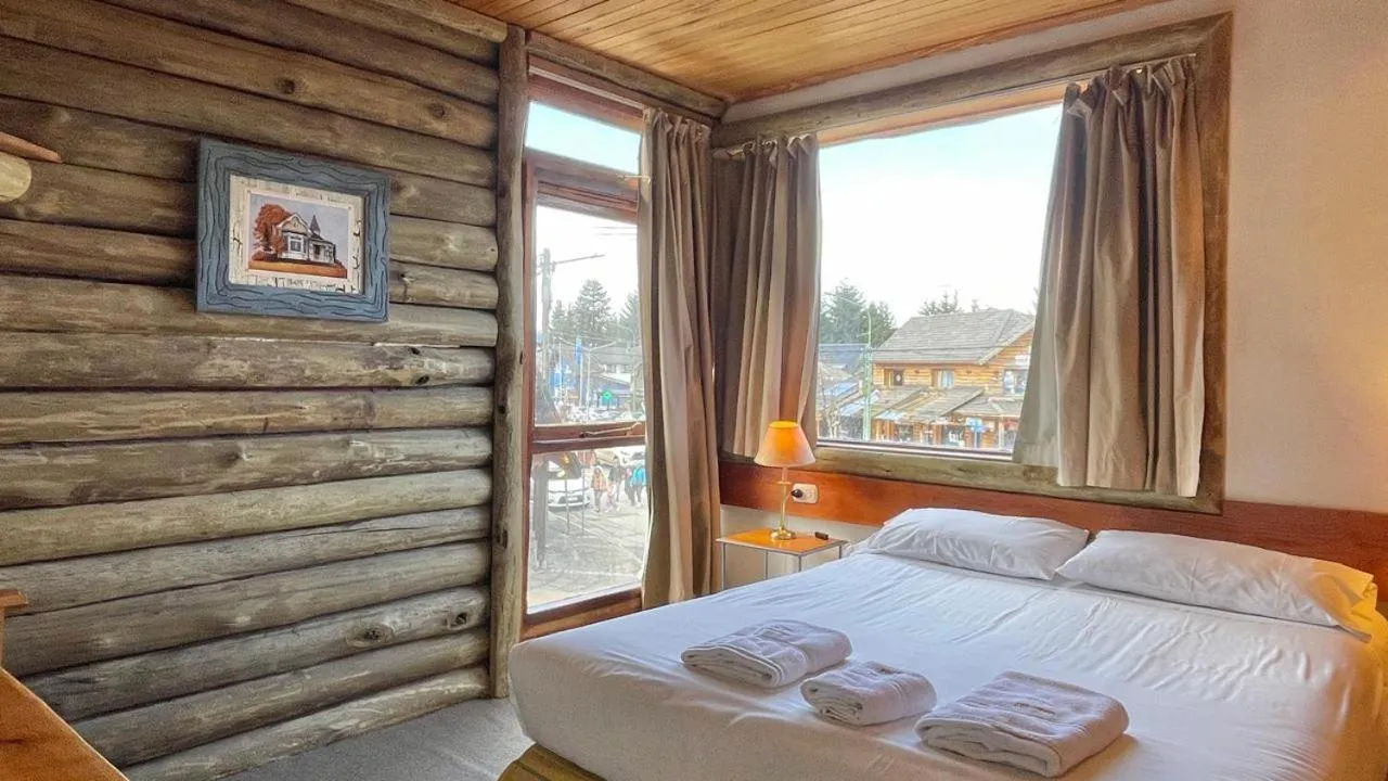 Bed in Hosteria Posta de los Colonos