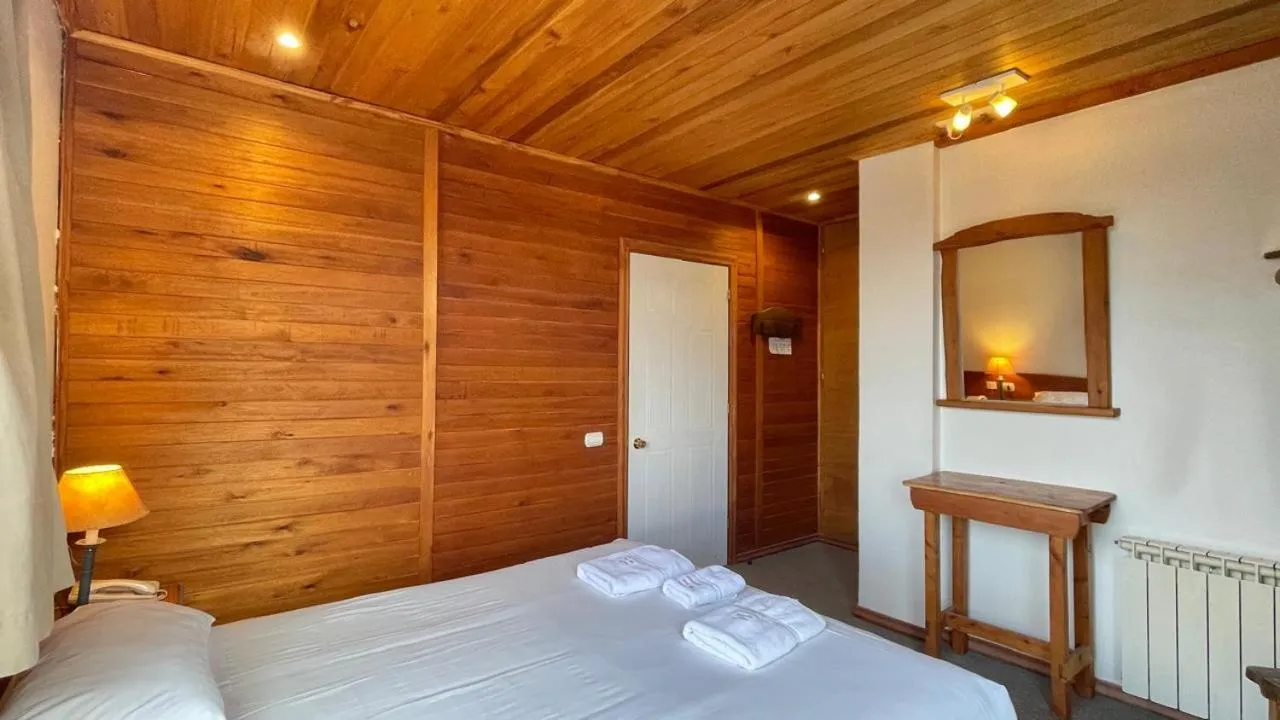 Bed in Hosteria Posta de los Colonos