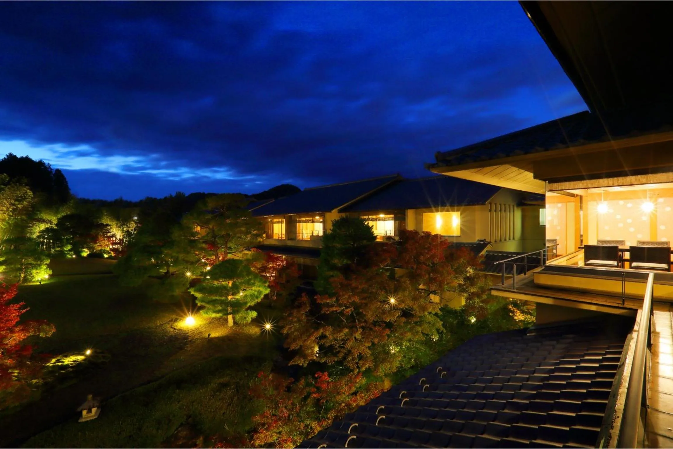 Garden view in Saryo Souen