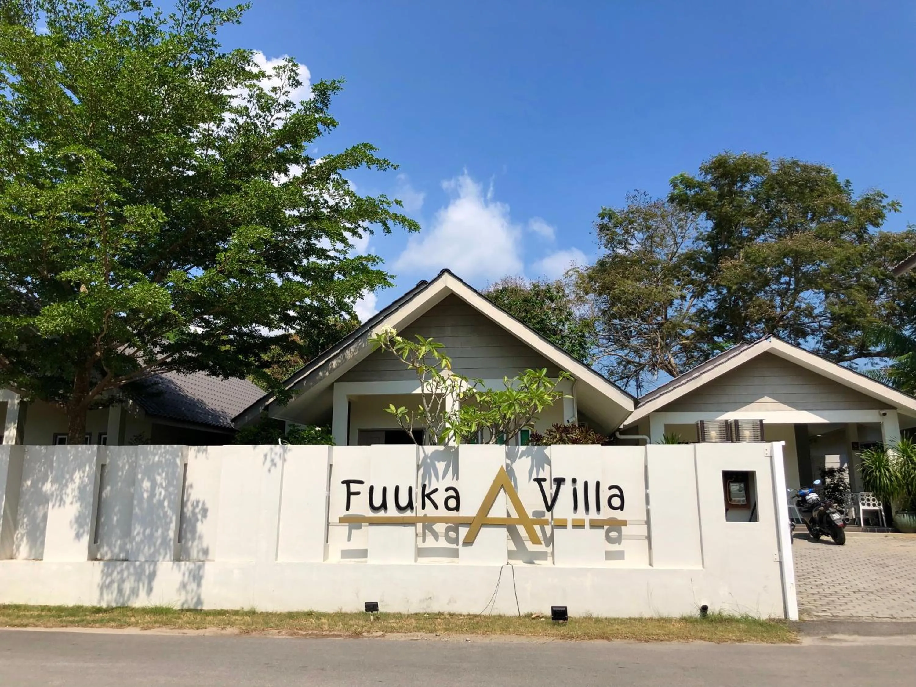 Facade/entrance in Fuuka Villa