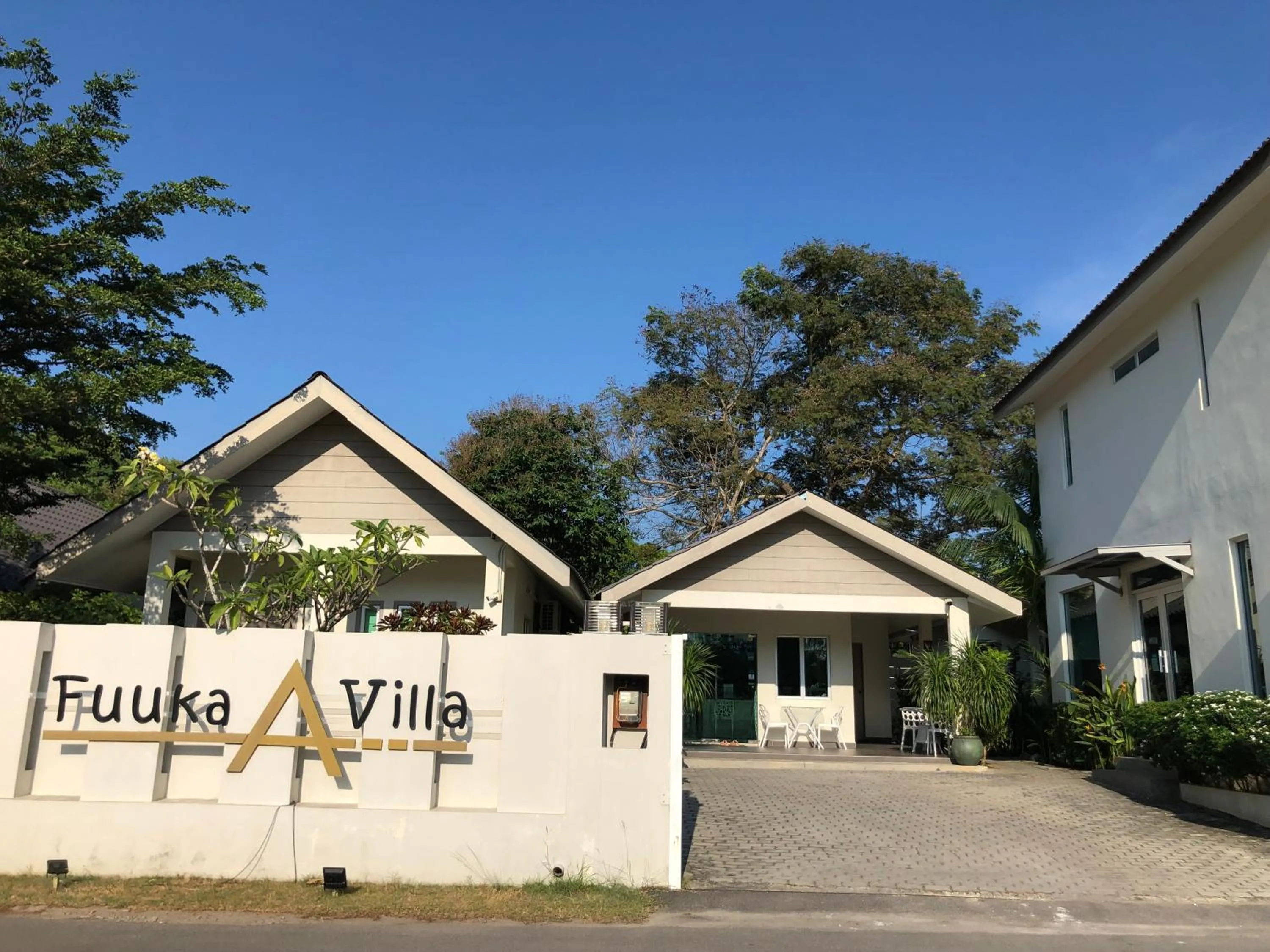 Facade/entrance in Fuuka Villa