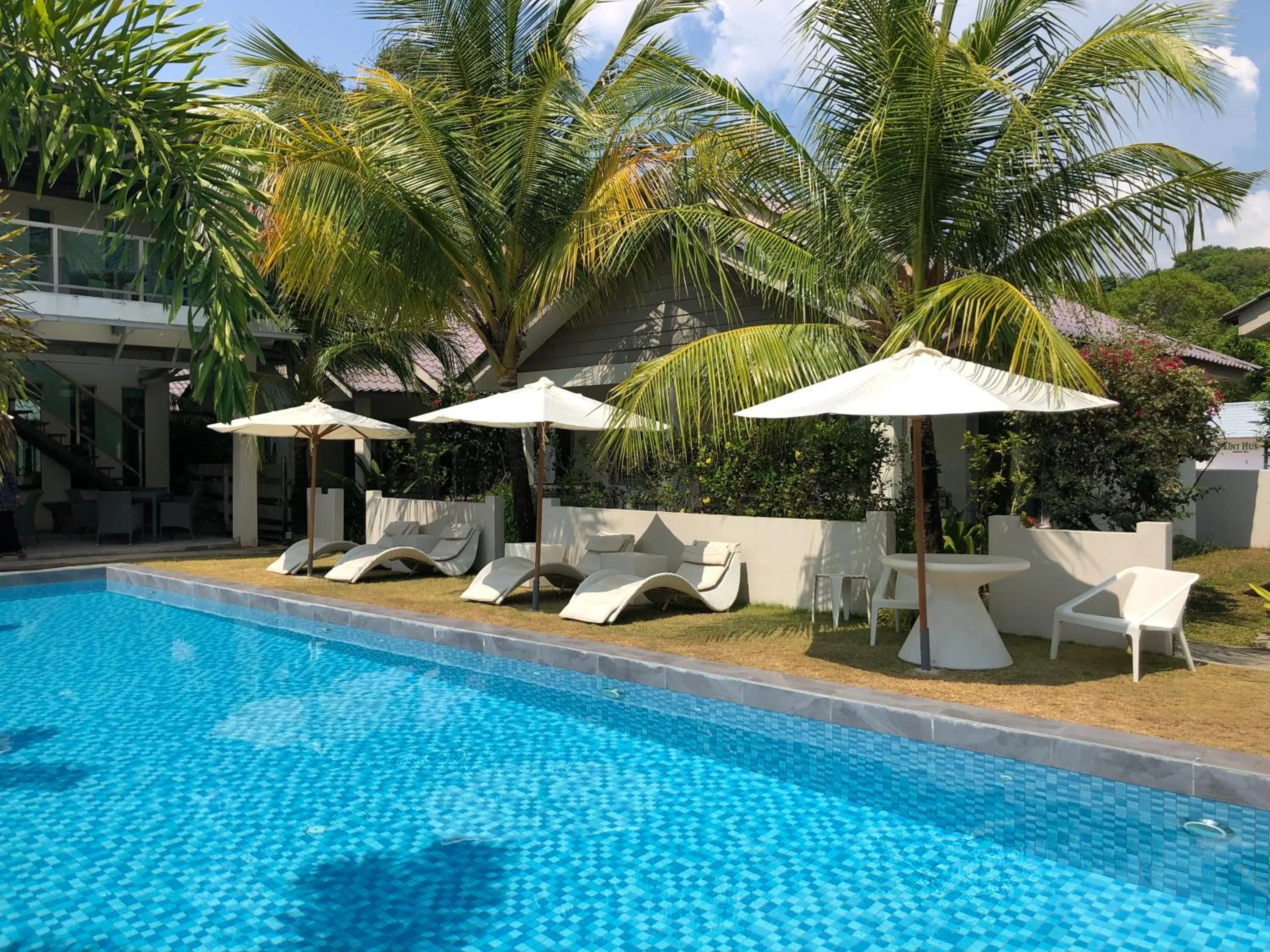 Swimming pool in Fuuka Villa