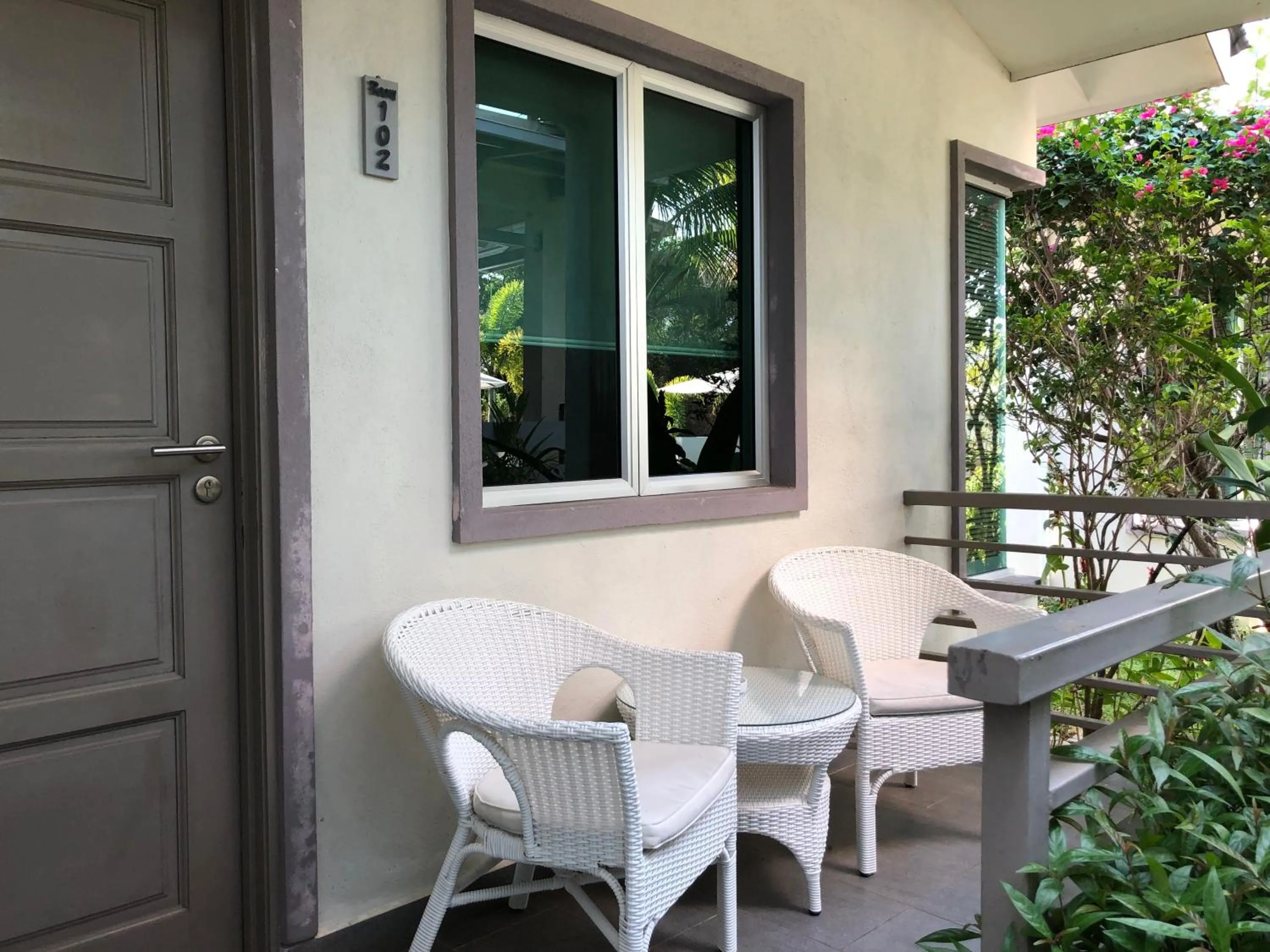 Balcony/Terrace in Fuuka Villa