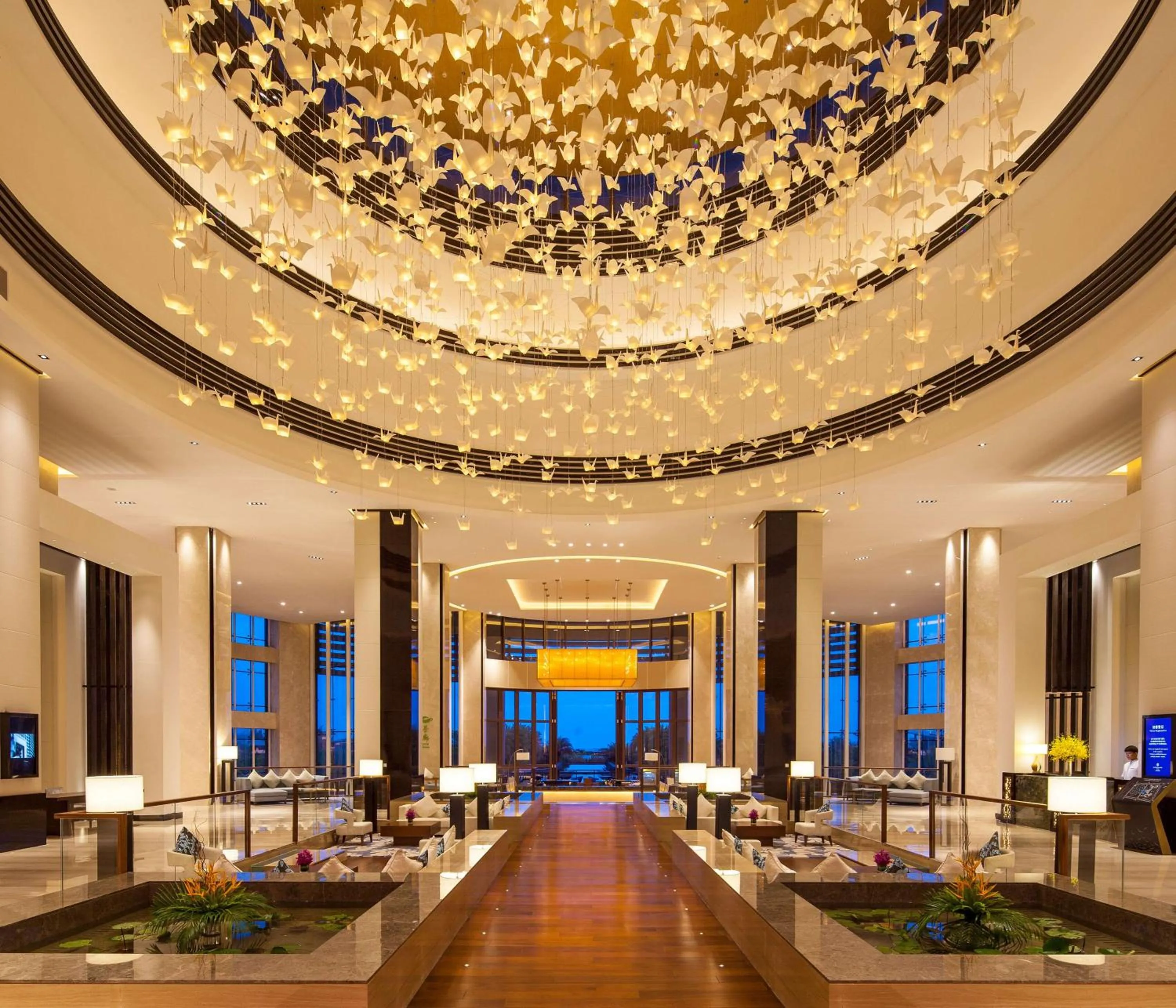 Lobby or reception in Sanya Yazhou Bay Resort Curio Collection by Hilton