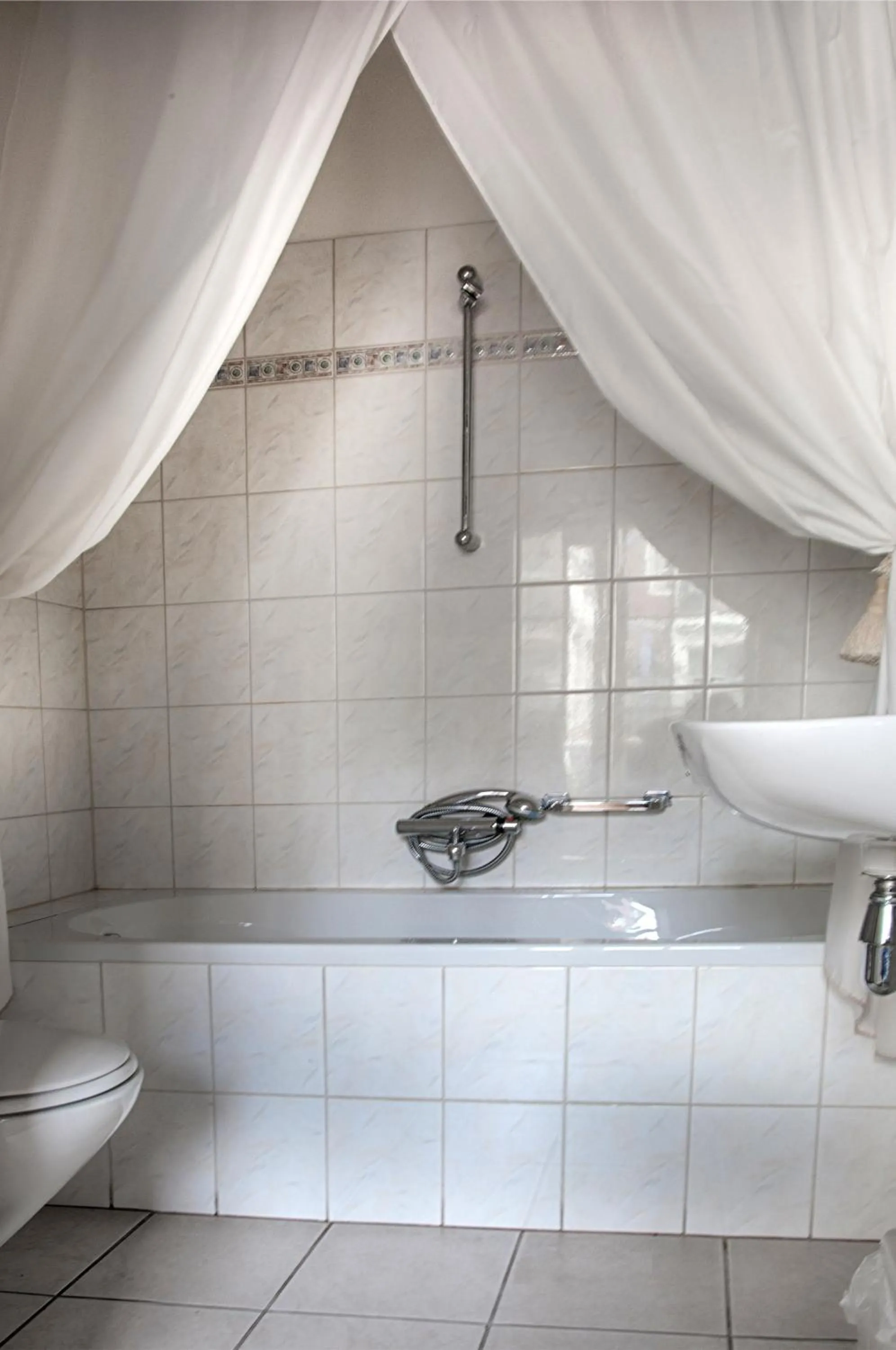 Shower in Hanzestadslogement "De Leeuw", logies in het centrum van Deventer