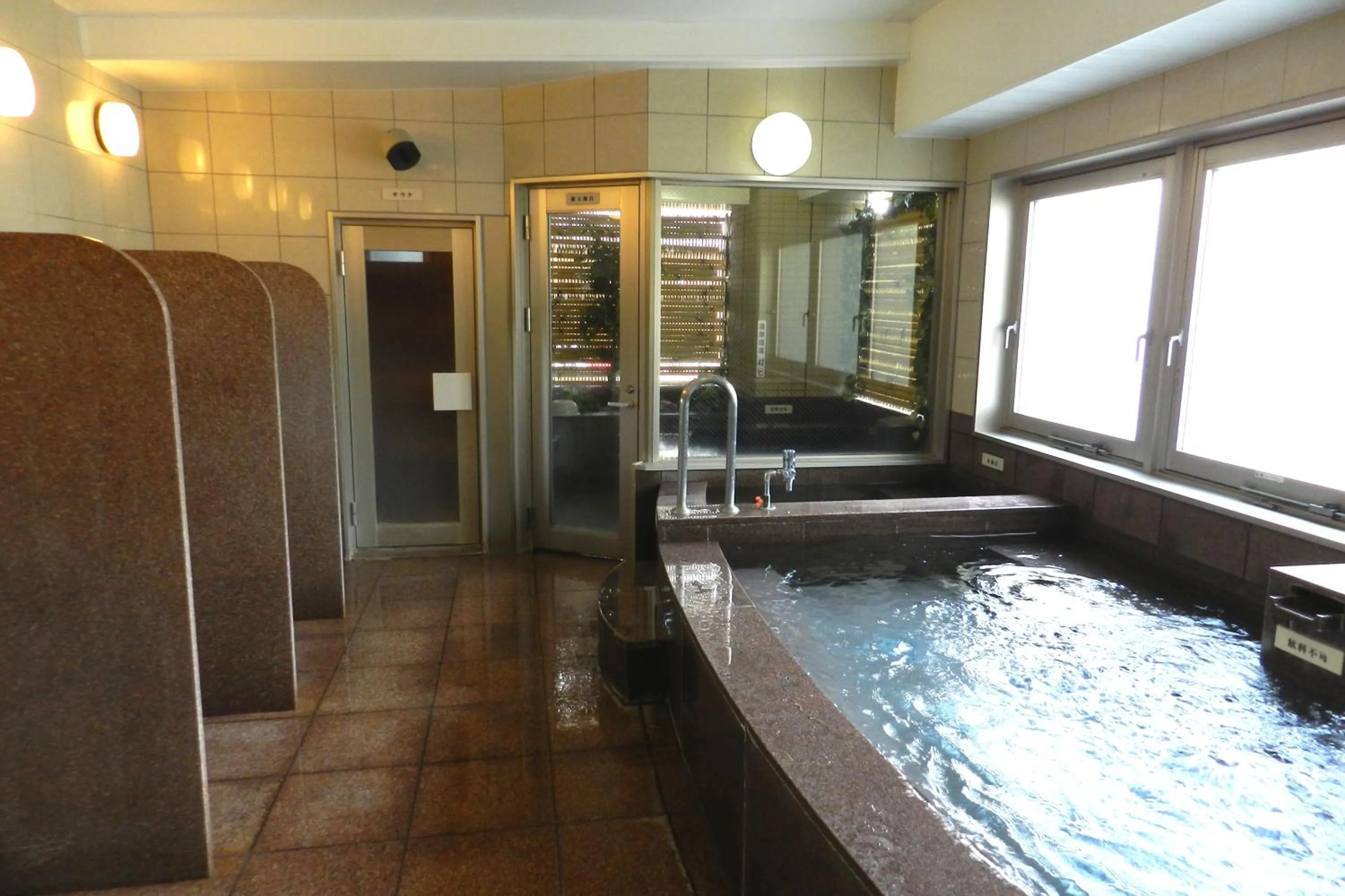 Hot Spring Bath in Hotel Sambancho