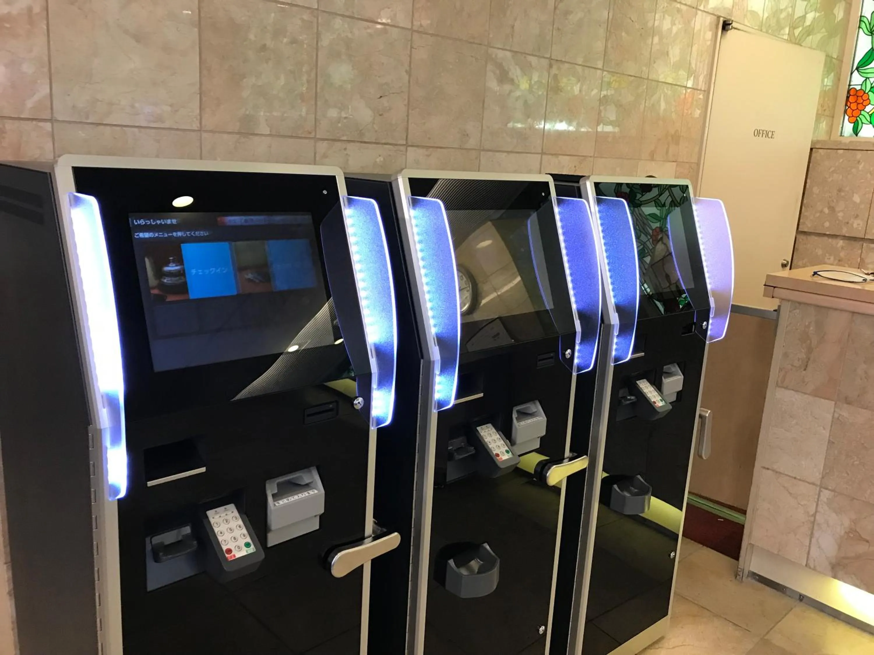 Area and facilities in Check In Matsuyama