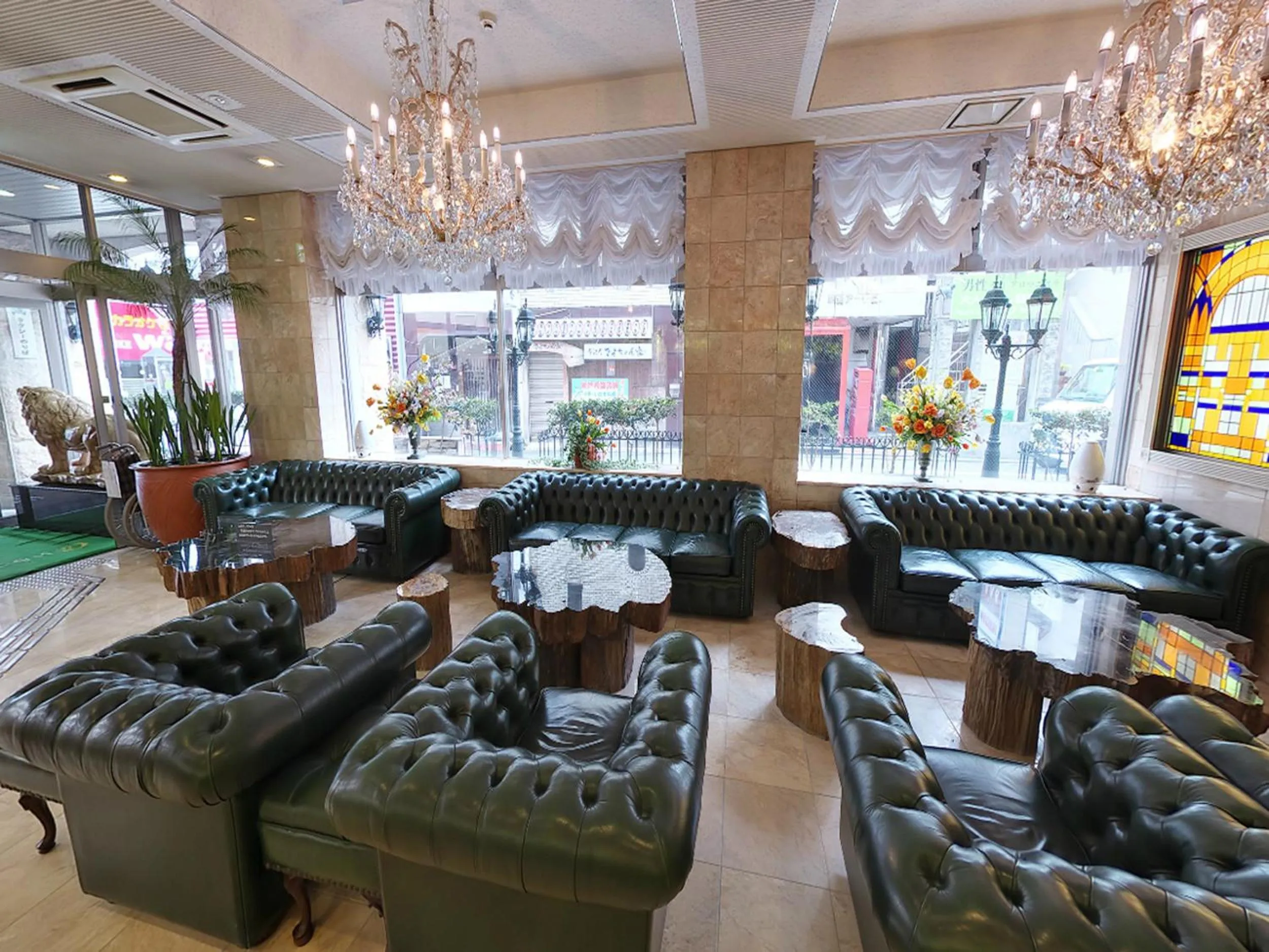 Lobby or reception in Check In Matsuyama