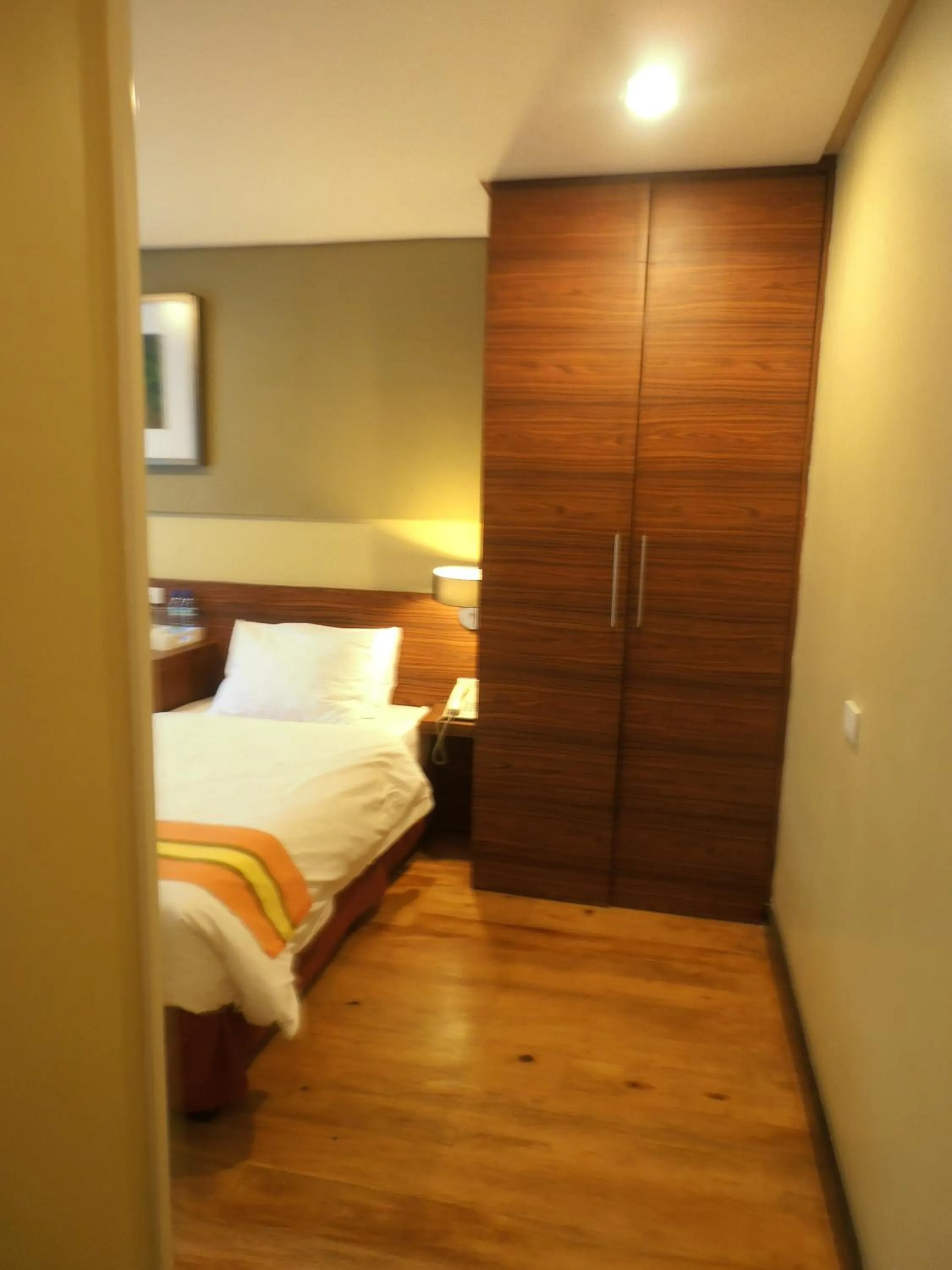 Photo of the whole room, Bed in Ciudad Fernandina Hotel