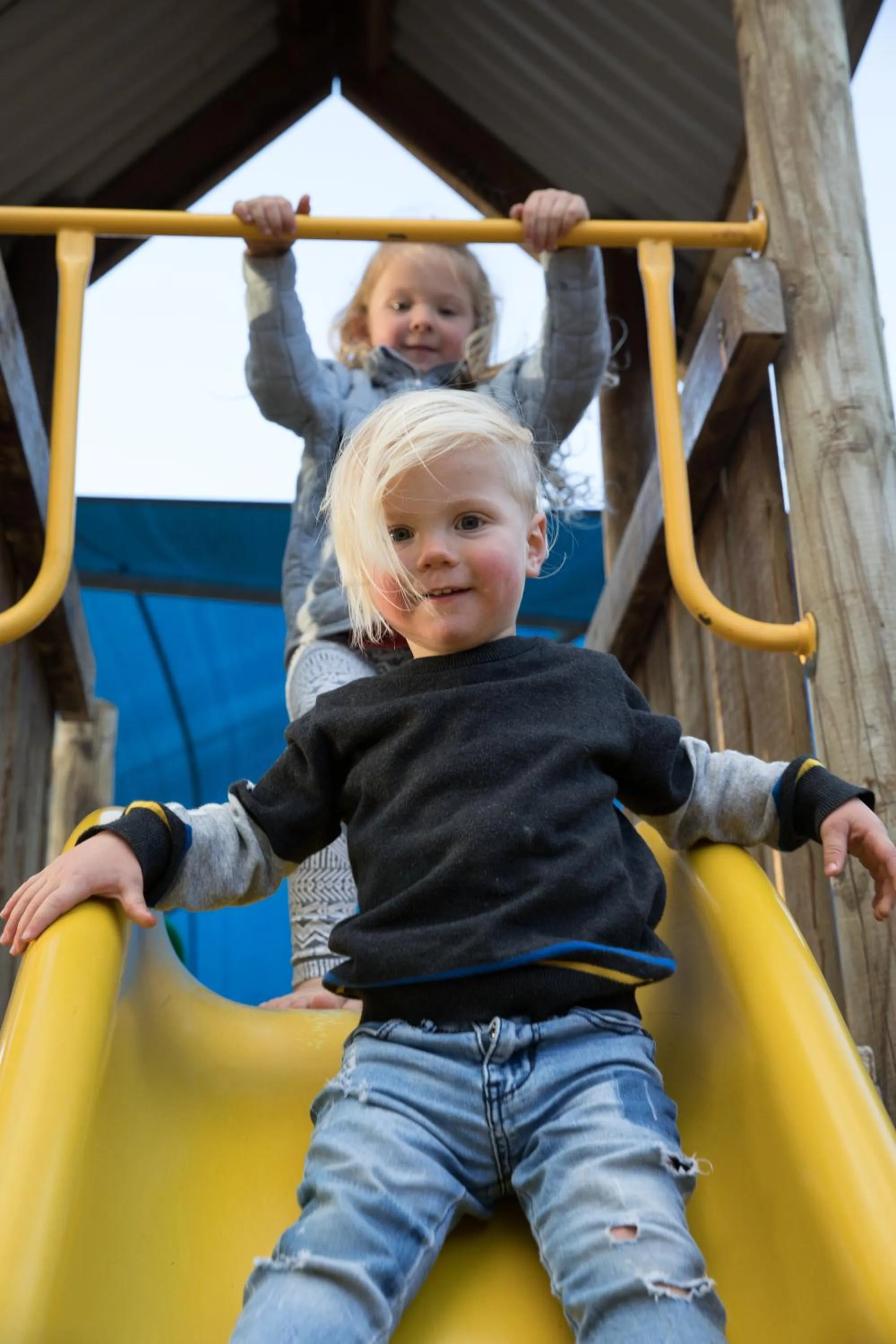 Children play ground in Lake Fyans Holiday Park