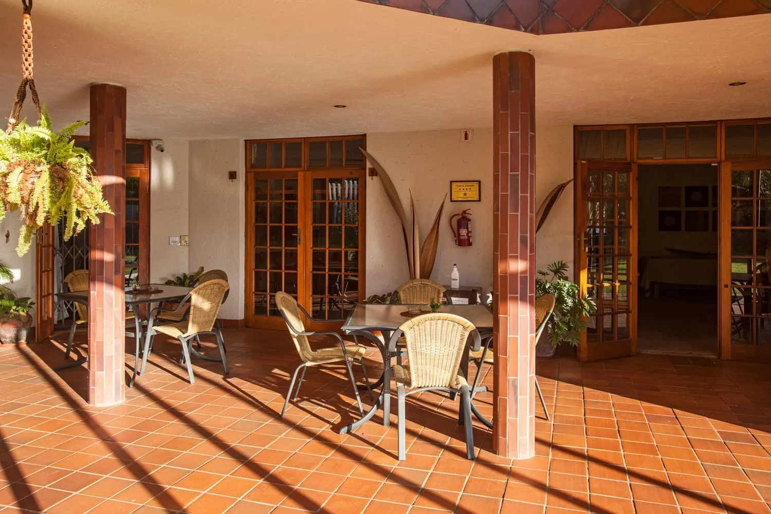 Balcony/Terrace in Touraco Guesthouse