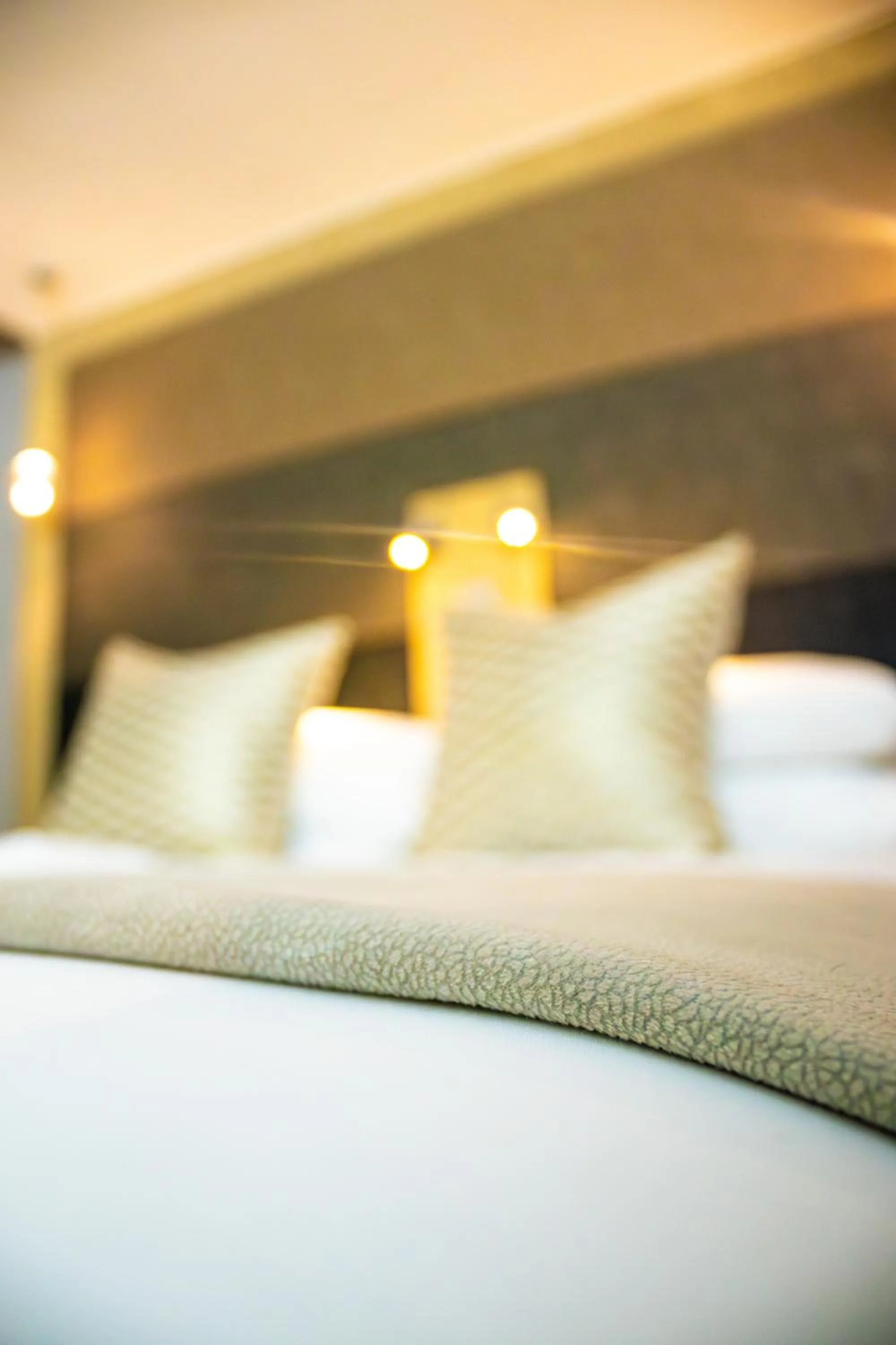 Decorative detail, Bed in Happy Valley Hotel and Casino