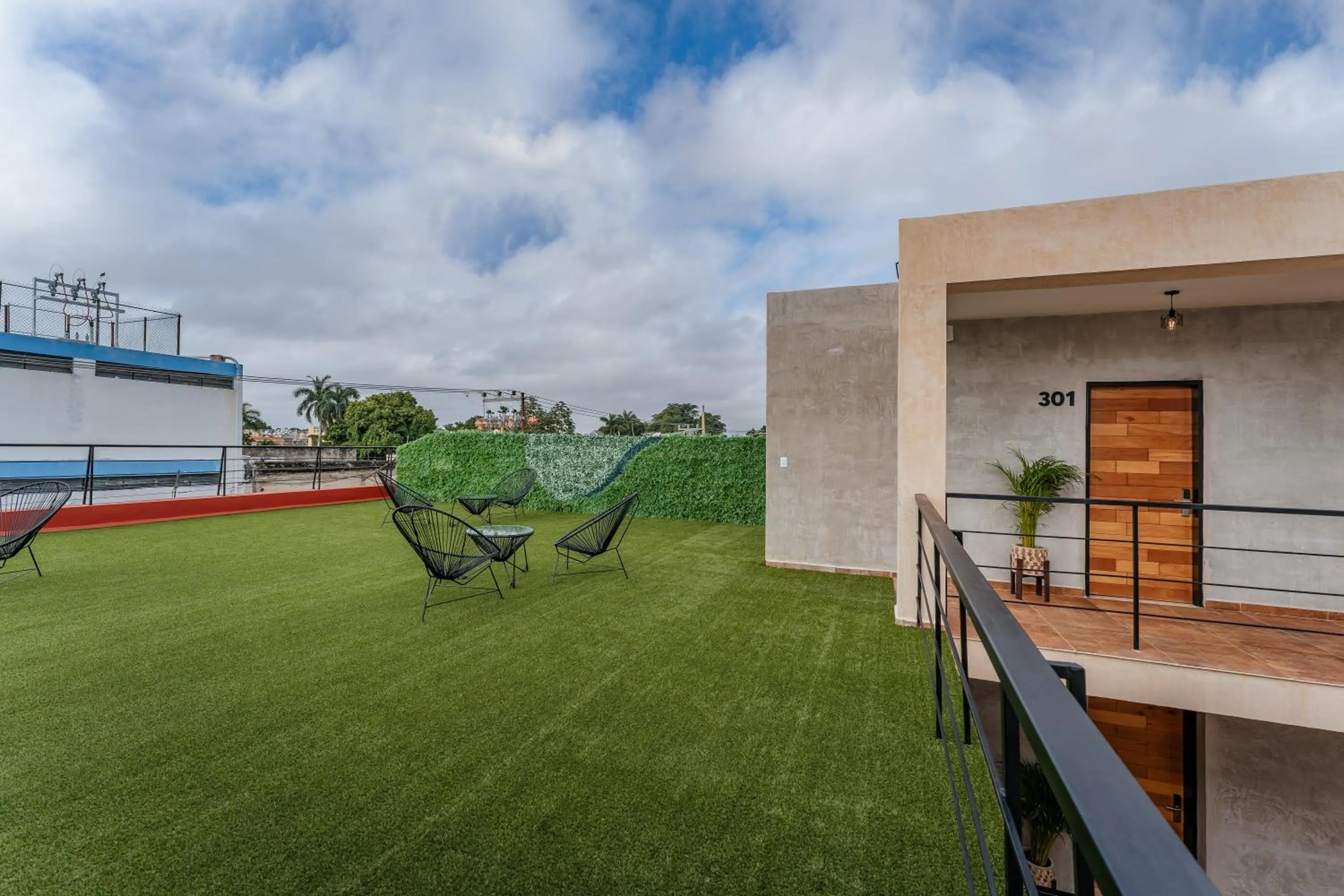 Balcony/Terrace in Hotel Casa 57