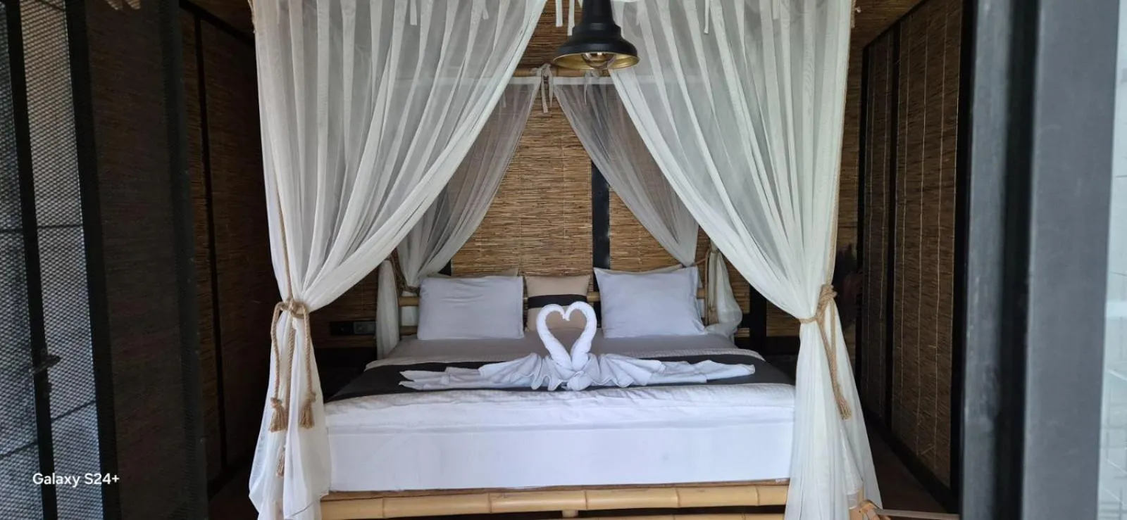 Bed in The D Hotel Çeşme Resort